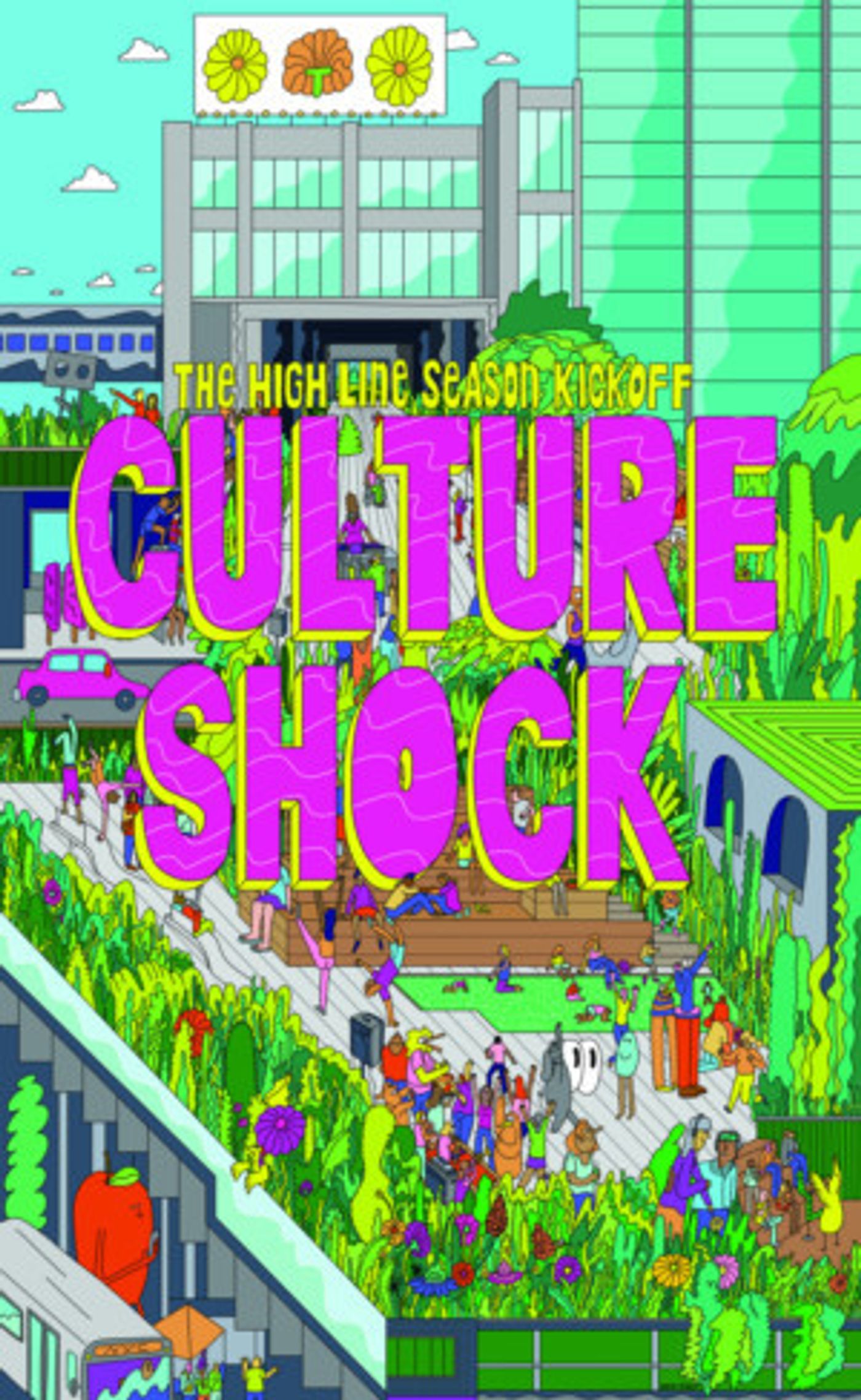 Friends Of The High Line Announces 2018 Culture Shock  Image