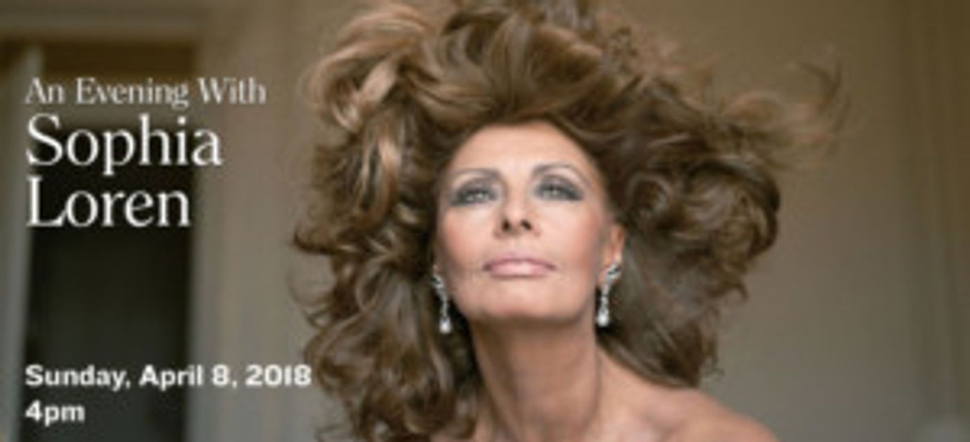The Grand Reschedules AN EVENING WITH SOFIA LOREN  Image