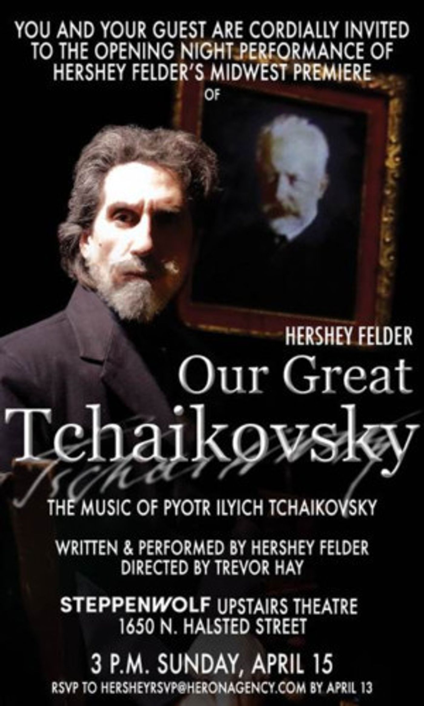 Steppenwolf Upstairs Presents the Midwest Premiere OUR GREAT TCHAIKOVSKY  Image