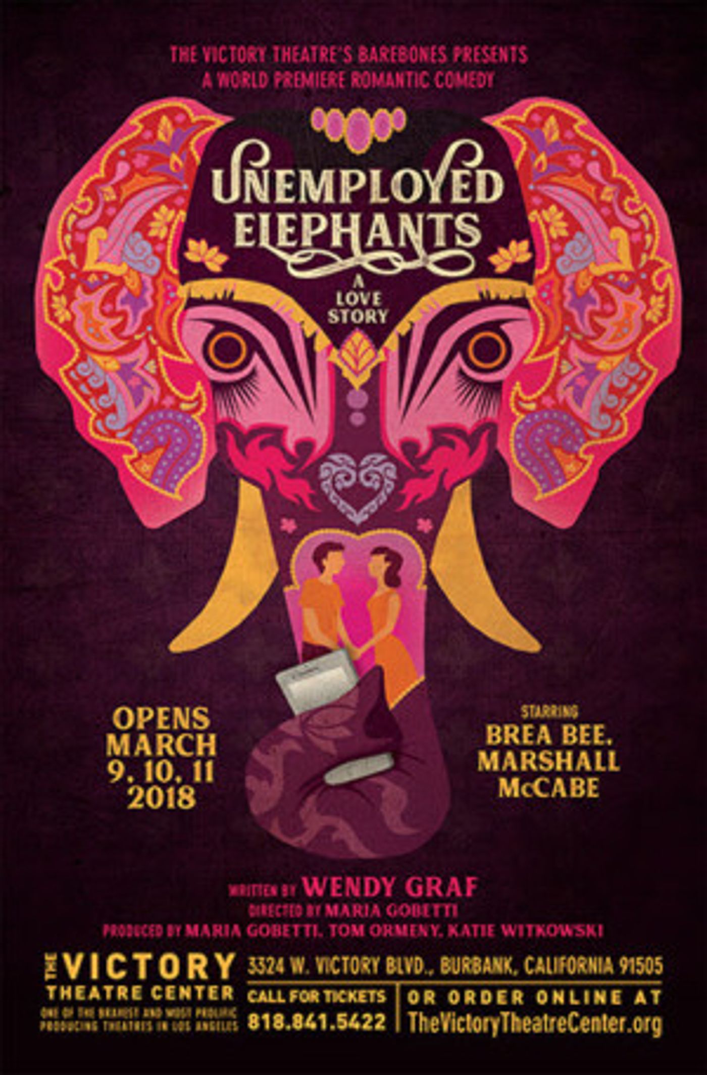 CHARMING UNEMPLOYED ELEPHANTS Extended At The Victory Theatre  Image