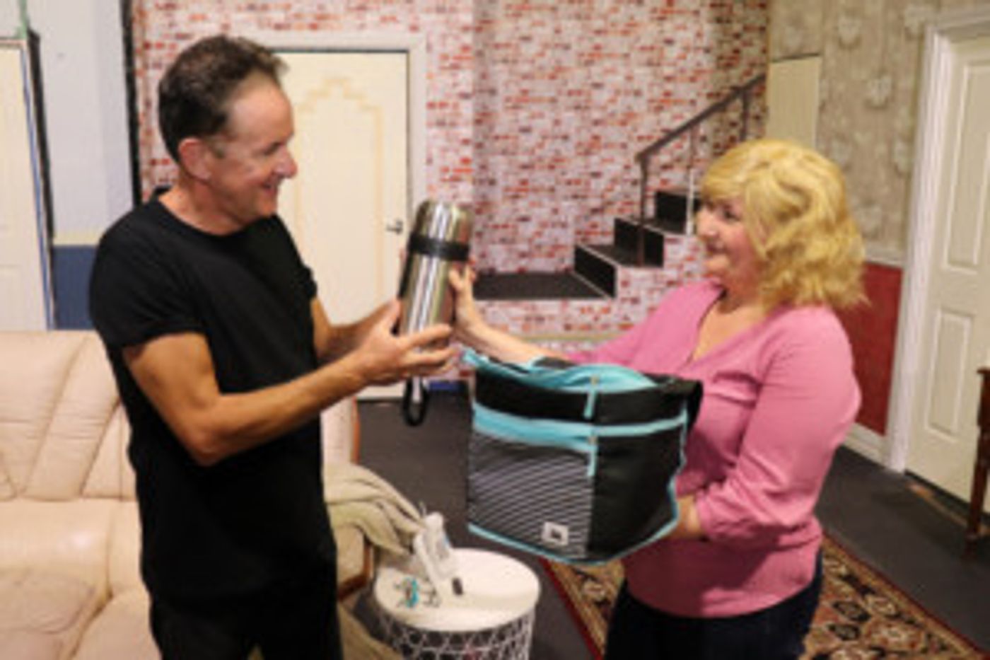 RUN FOR YOUR WIFE Sequel Hits Limelight Theatre  Image