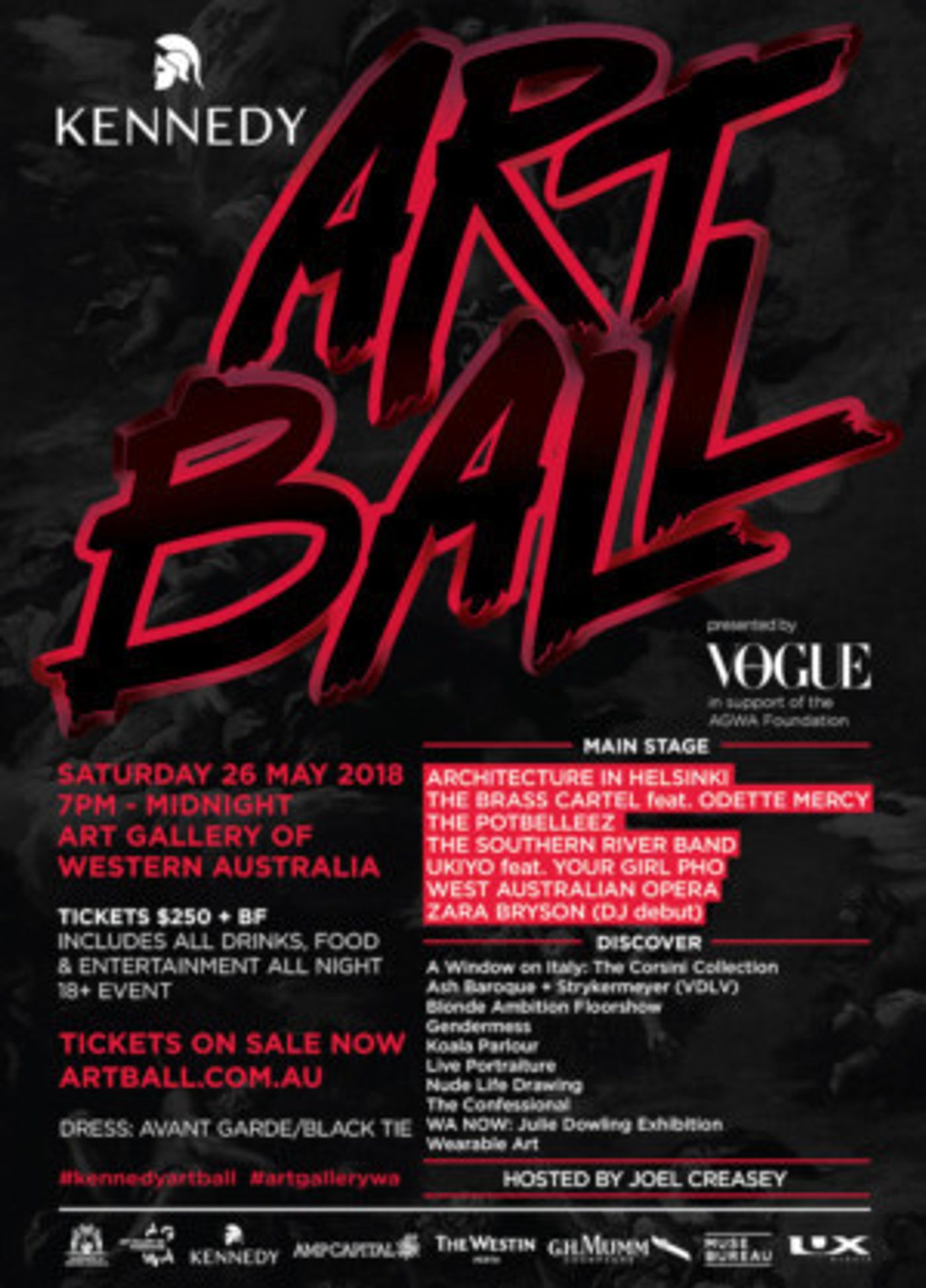 Kennedy Art Ball Experience Announced!  Image