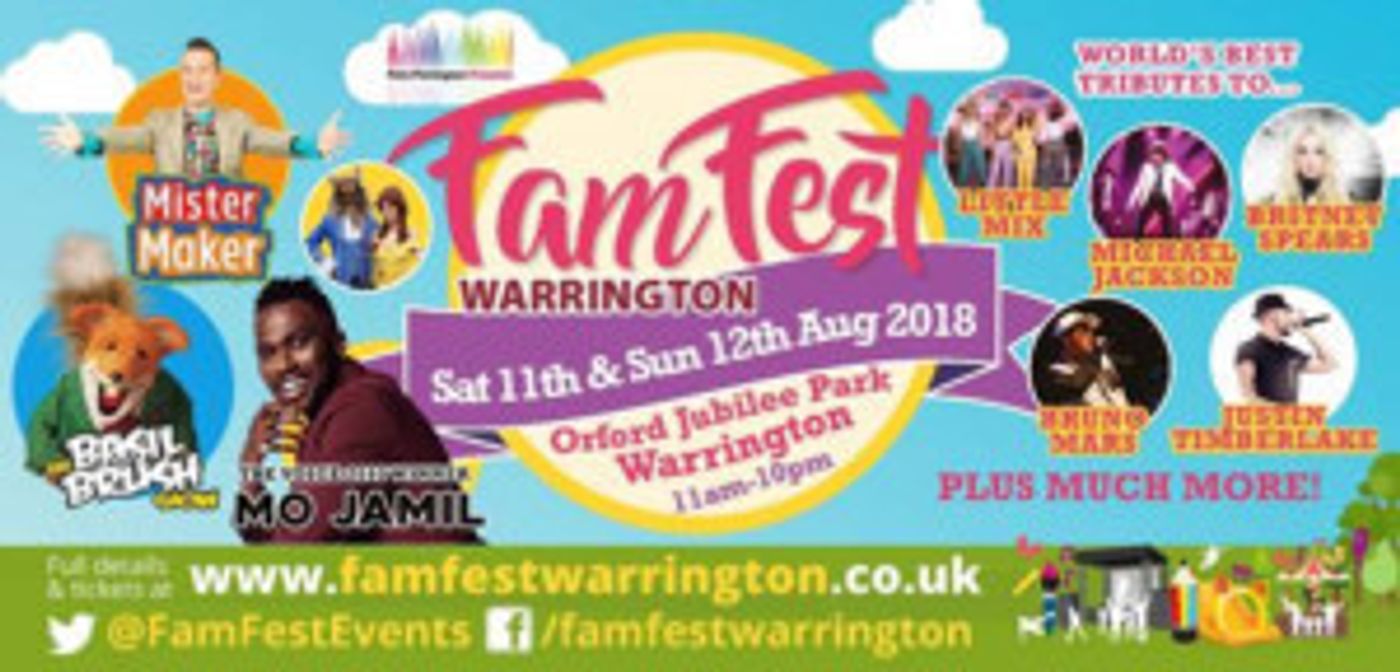 New Festival FamFest Brings Fantastic Family Fun To Warrington  Image