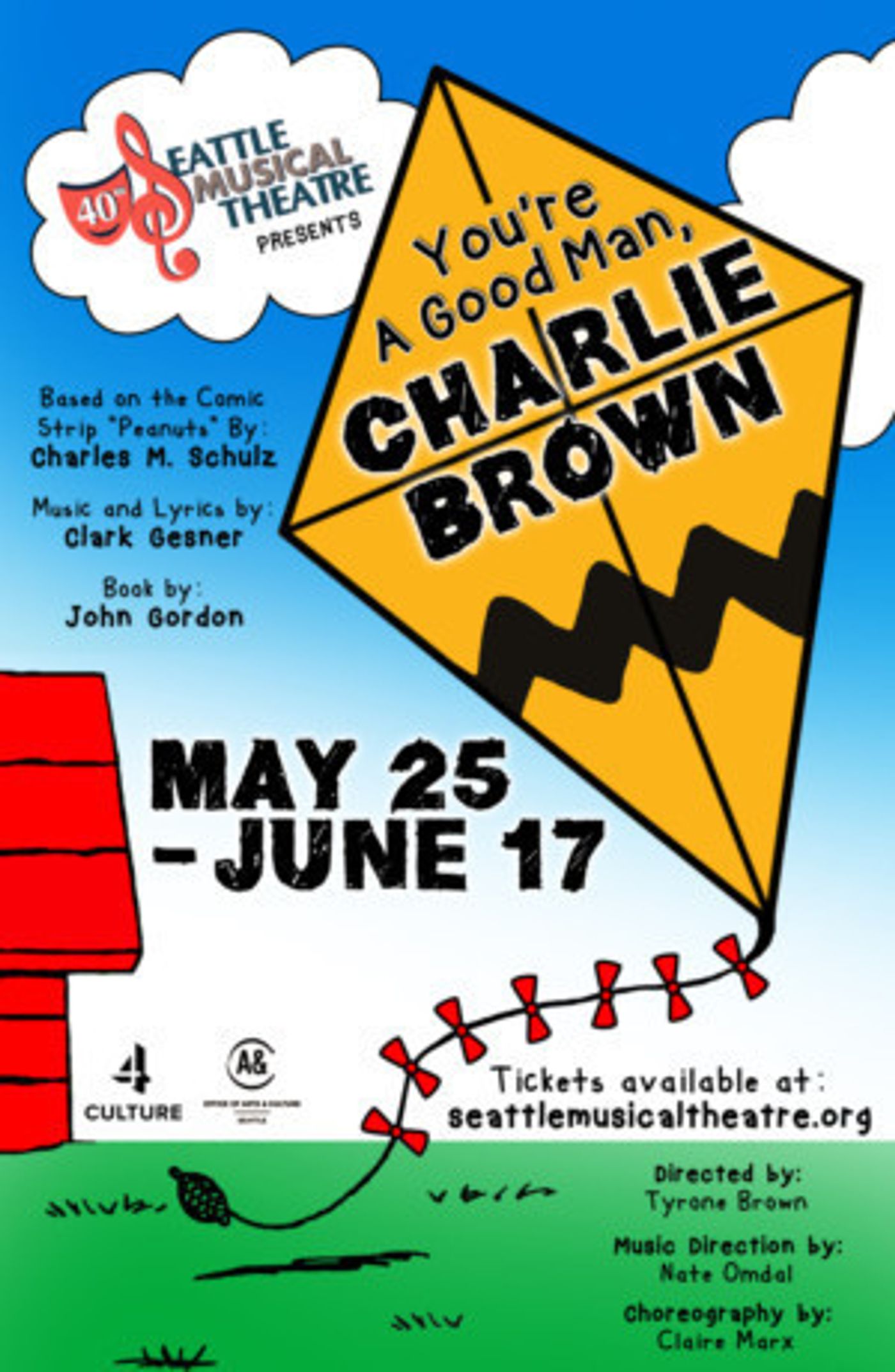 Seattle Musical Theatre Presents YOU'RE A GOOD MAN, CHARLIE BROWN  Image