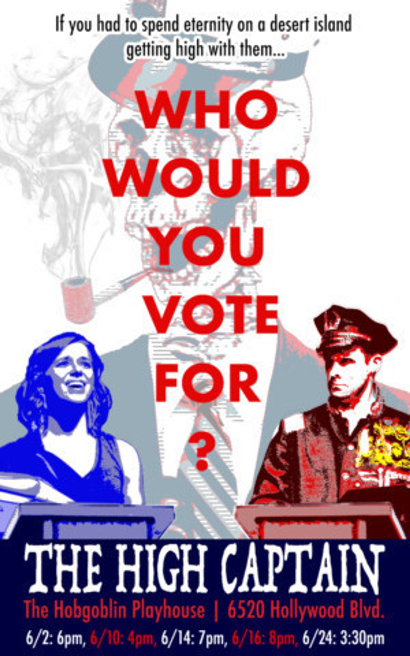 THE HIGH CAPTAIN Comes To Hollywood Fringe  Image