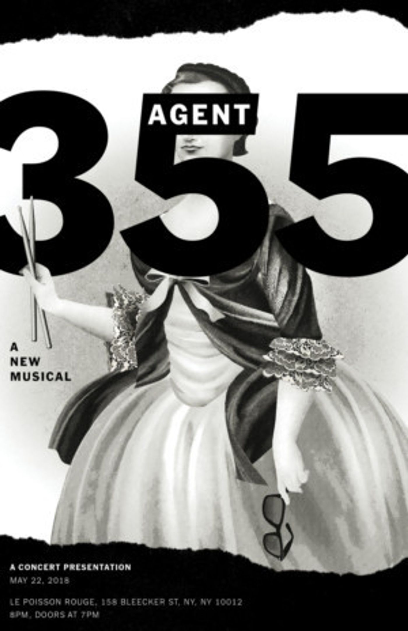All-Female Actor-Musician Musical AGENT 355 Comes to (le) Poisson Rouge  Image