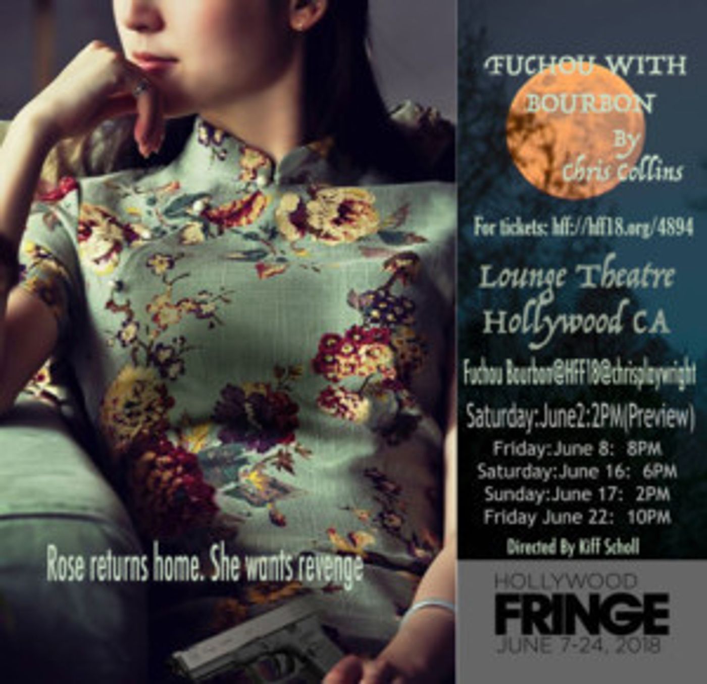 FUCHOU WITH BOURBON Premieres at Hollywood Fringe  Image