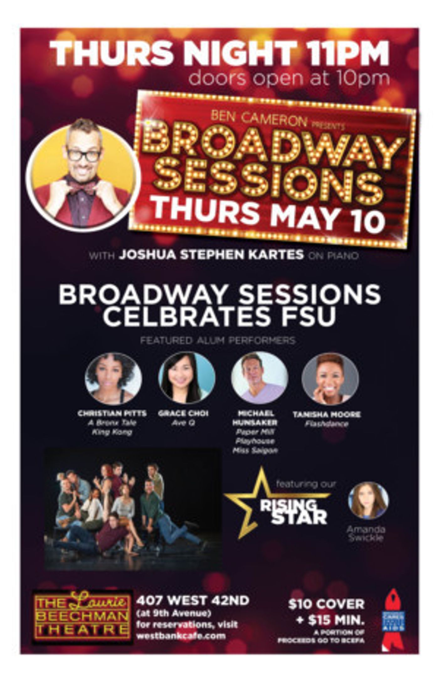 Broadway Sessions Celebrates Florida State University Today  Image