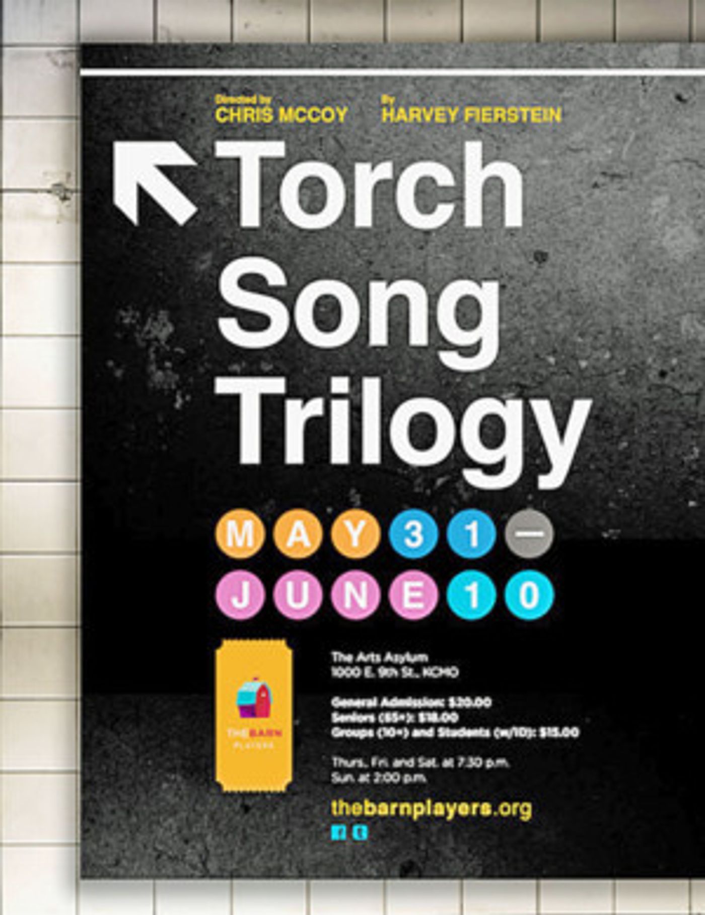 The Barn Players Present TORCH SONG TRILOGY  Image