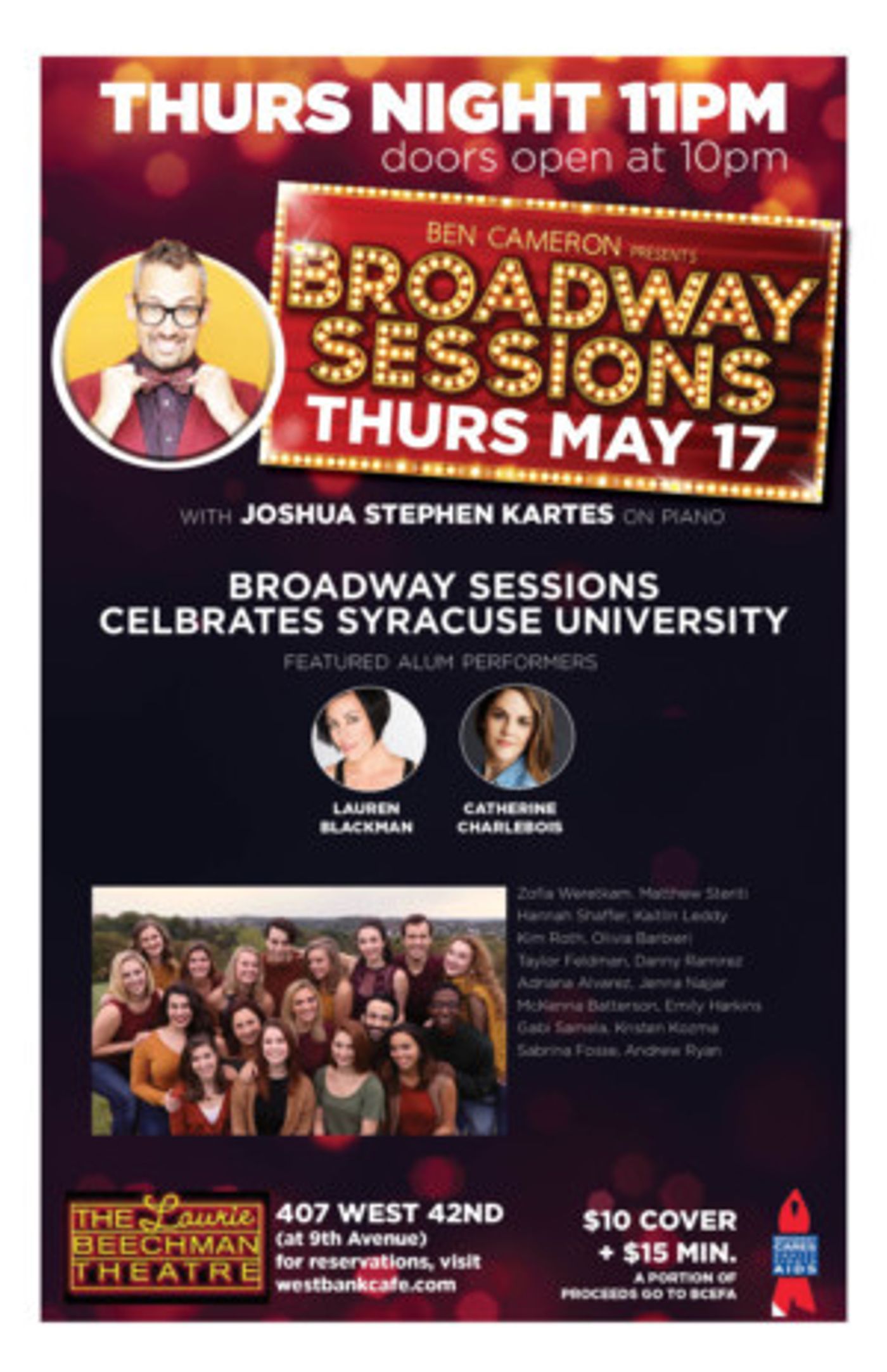 Syracuse University Comes To Broadway Sessions Today  Image