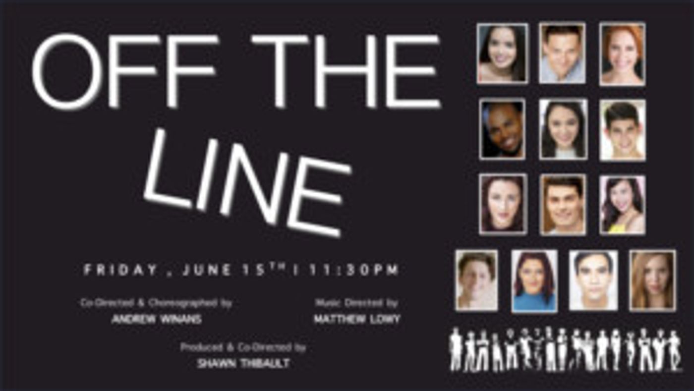 National Touring Cast Of A CHORUS LINE Comes to 54 Below in OFF THE LINE: A Concert  Image