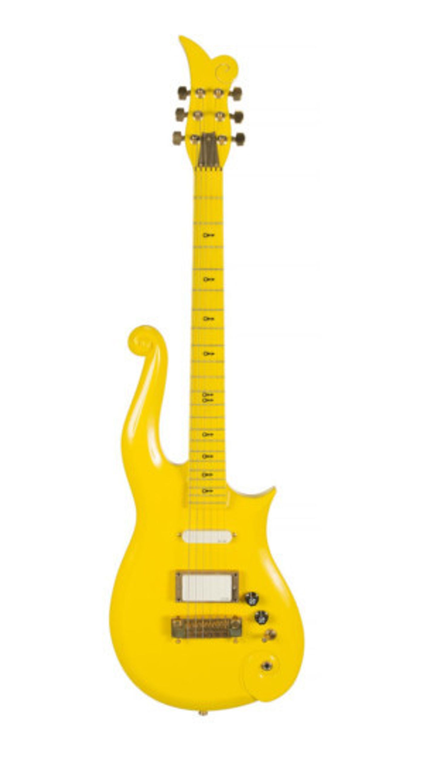 Prince's Yellow Cloud Guitar Sells For $225,000 at Auction  Image