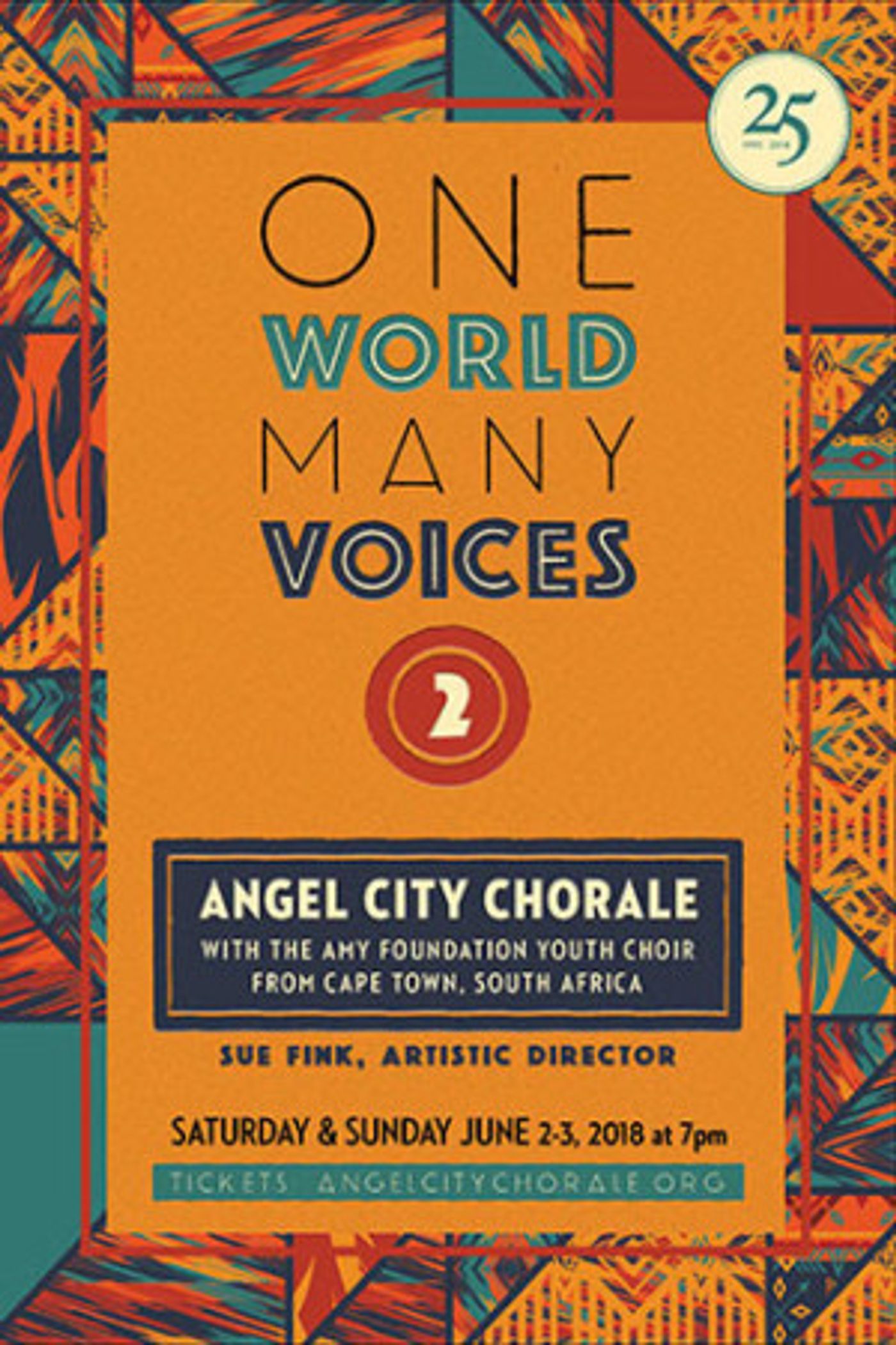 Celebrate Angel City Chorale's 25th Anniversary, 6/2  Image