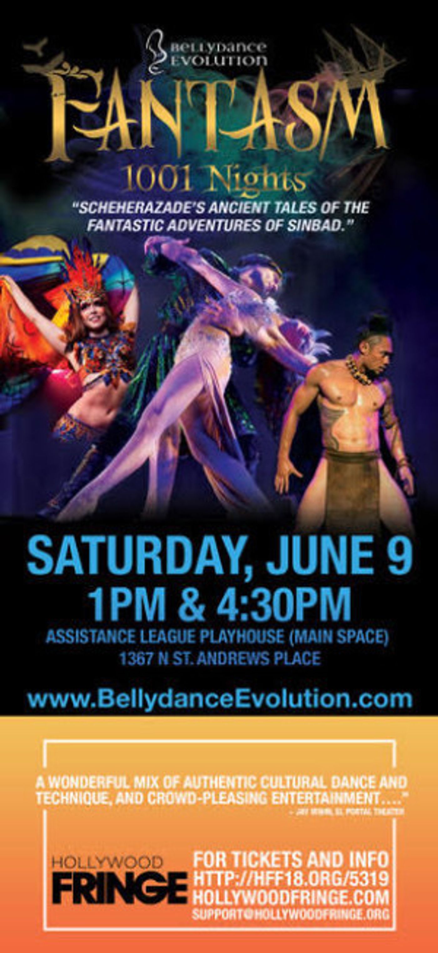 BellyDance Evolution Presents FANTASM - 1001 NIGHTS  Image