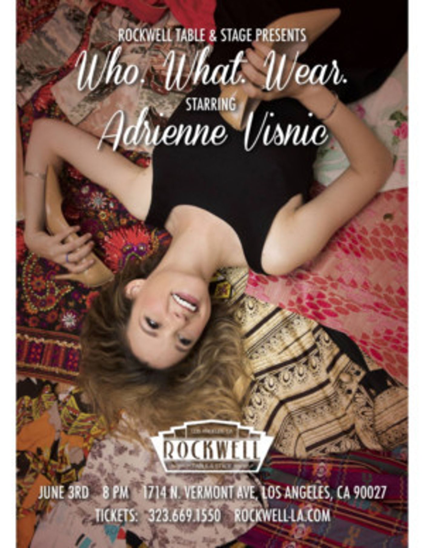 Adrienne Visnic Premieres WHO. WHAT. WEAR. at Rockwell Table & Stage  Image