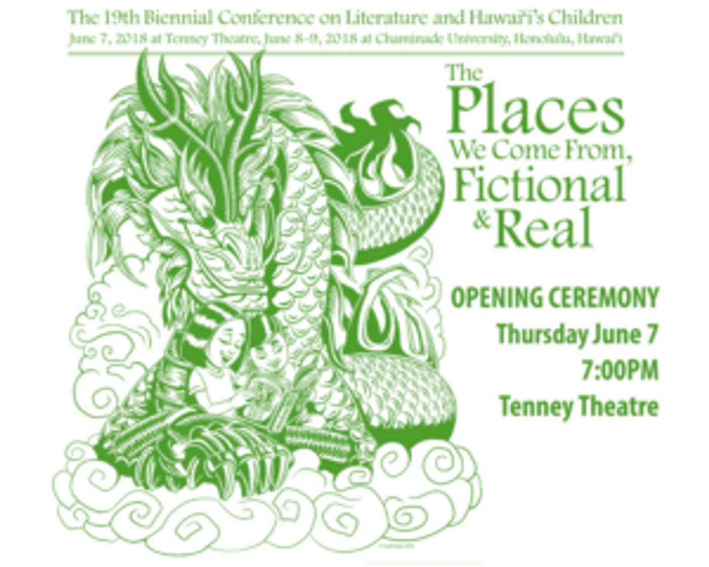 Children's Literature Hawai'i Presents 19TH Biennial Conference 'The Places We Come From, Real and Imagined'  Image