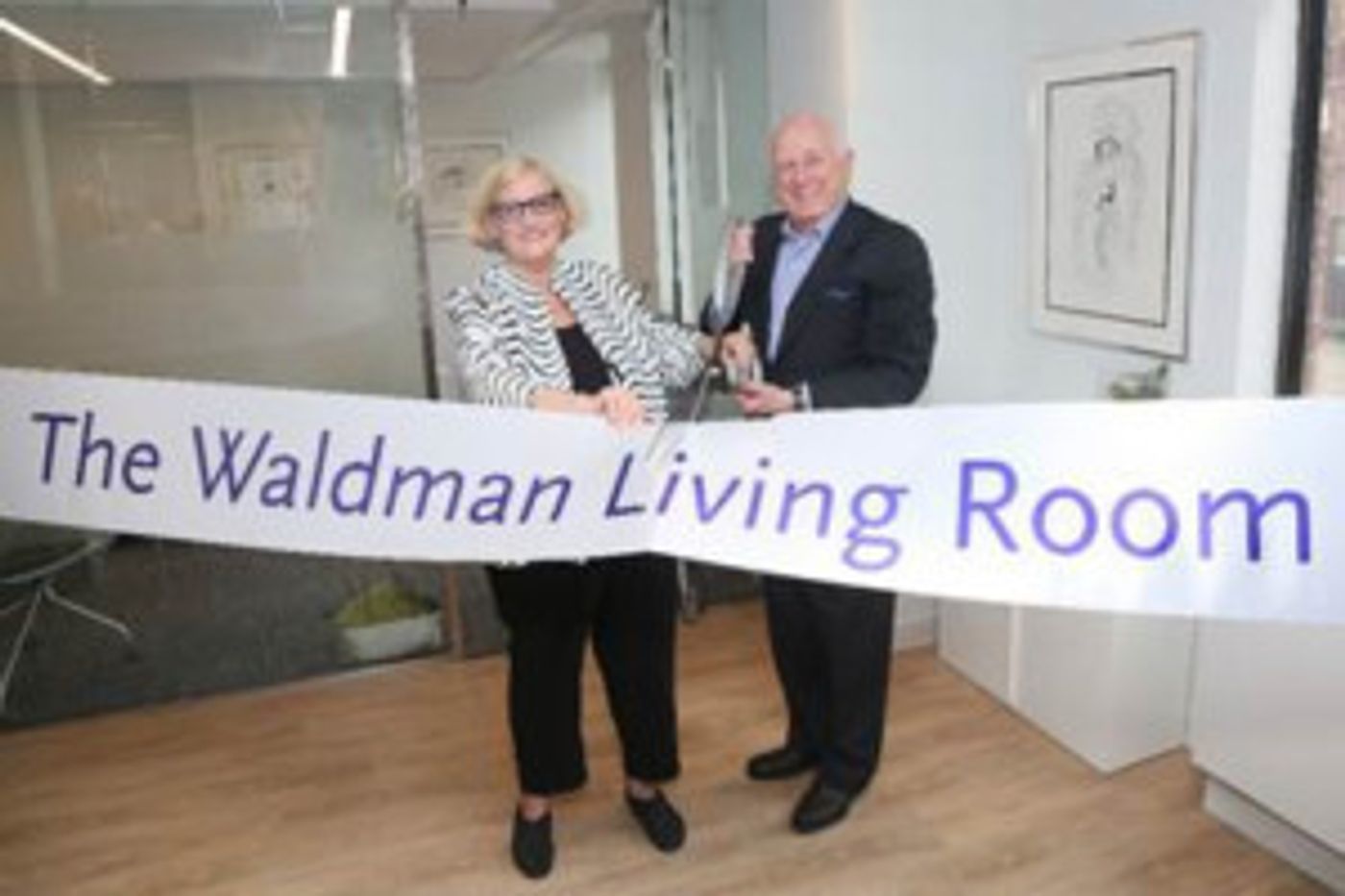 The Actors Fund Dedicates The Waldman Living Room For Performing Arts And Entertainment Professionals Aged 65+  Image