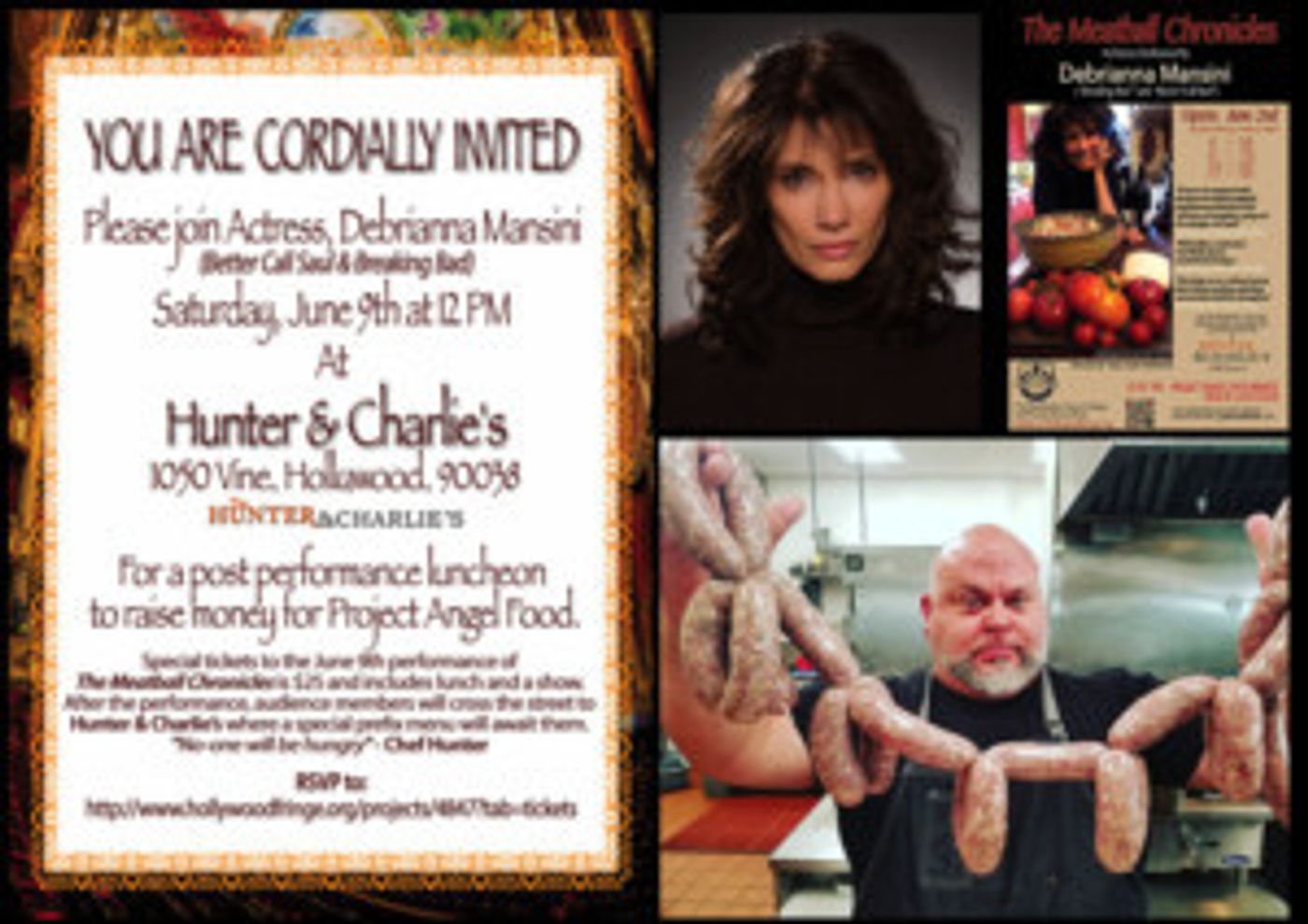 Theatre Actorvist's & Chef Hunter Come Together For Anti-Lunch Shaming Event  Image