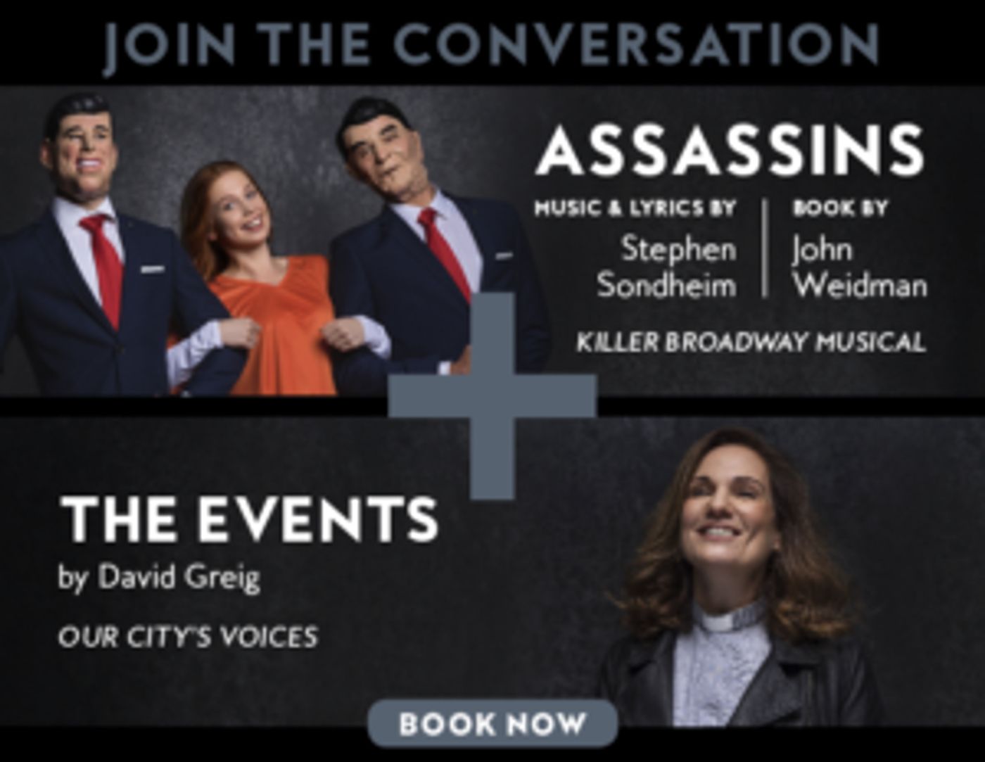 Join Black Swan This Winter For Conversation Two With ASSASSINS And THE EVENTS  Image