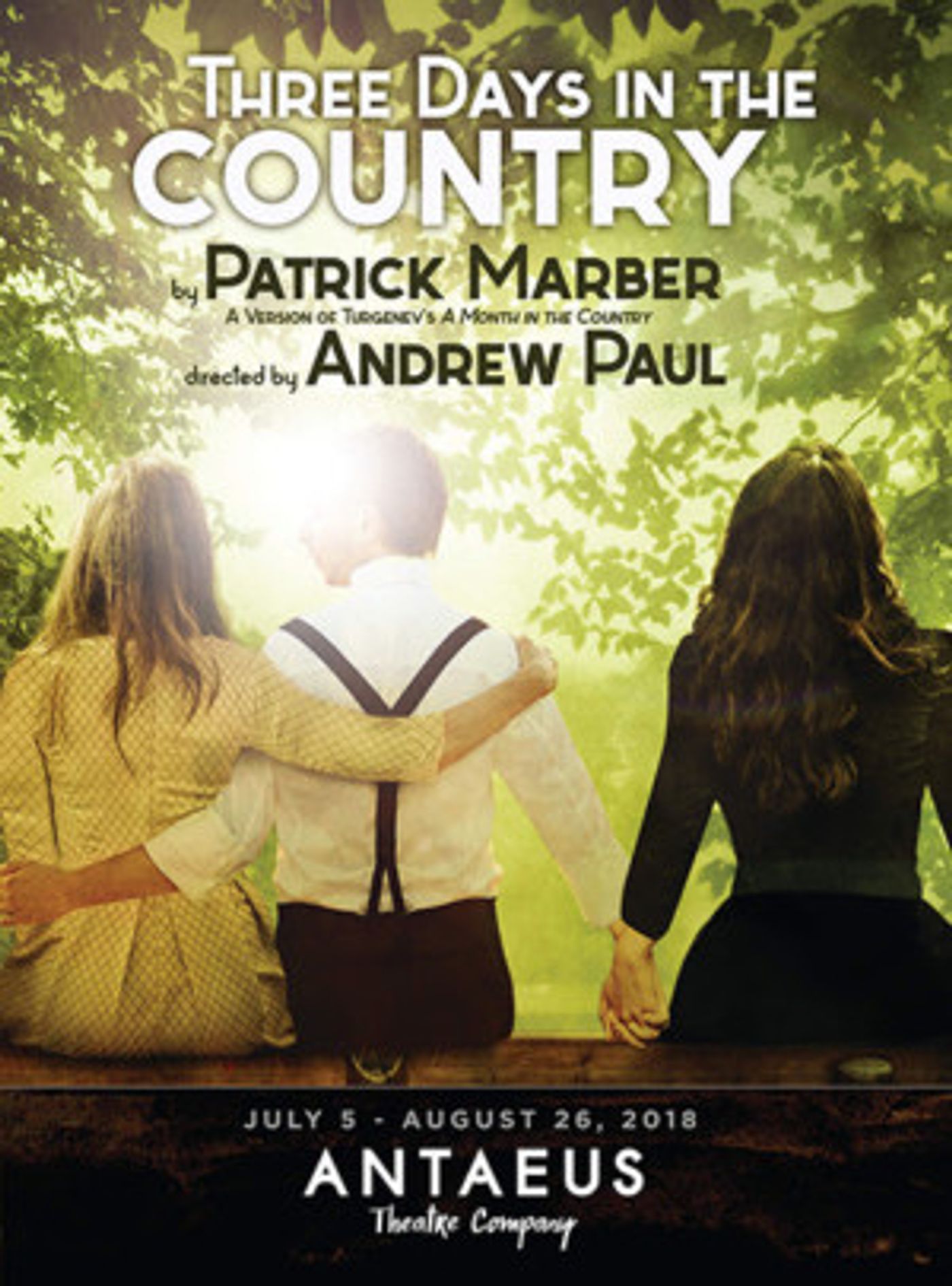 THREE DAYS IN THE COUNTRY Receives West Coast Premiere At Antaeus  Image