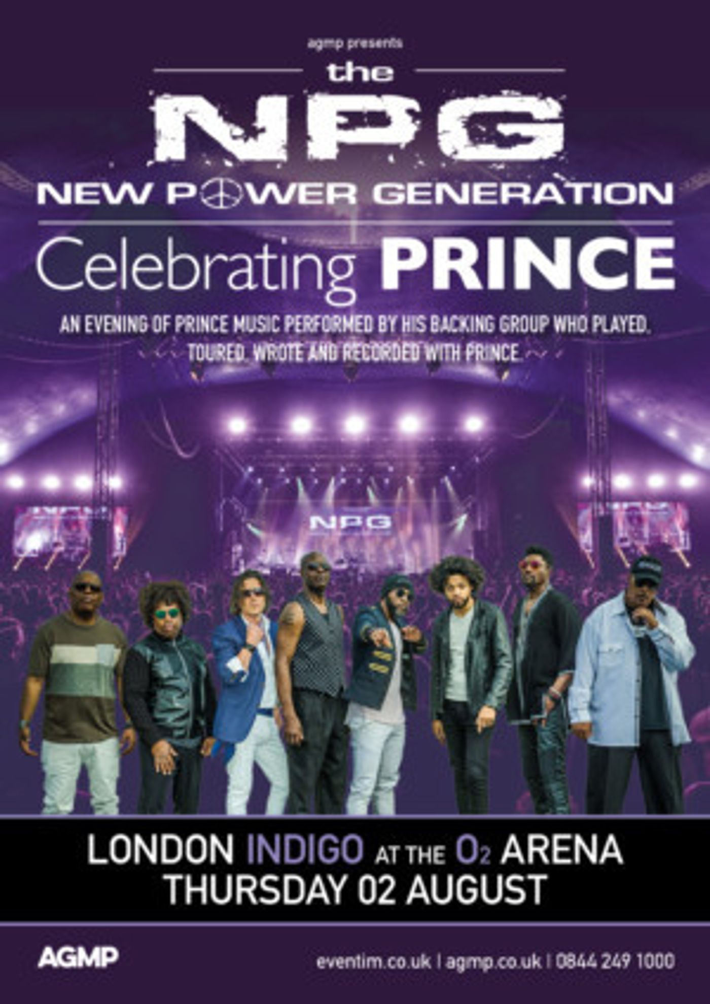 Prince's Band New Power Generation Returns To London To Play Indigo 02 Arena  Image