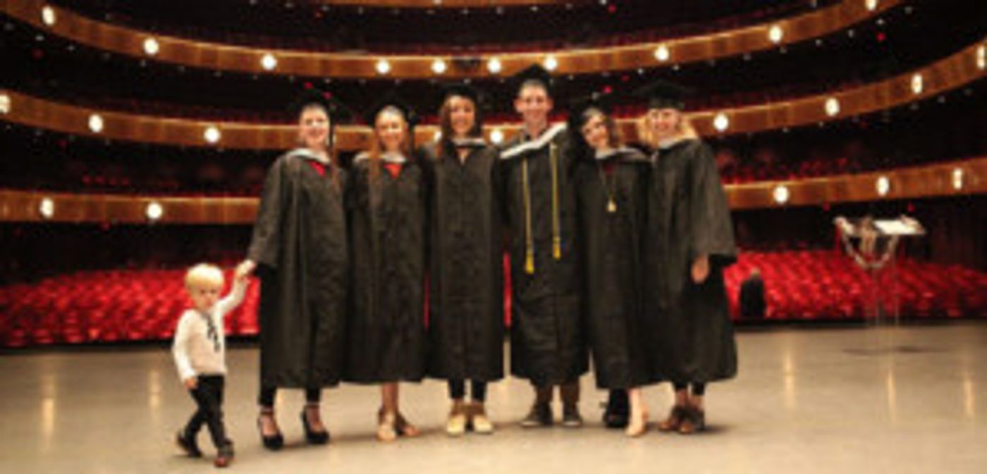 NYCB Dancers Hold FIRST Fordham Diploma Ceremony At Koch Theater  Image
