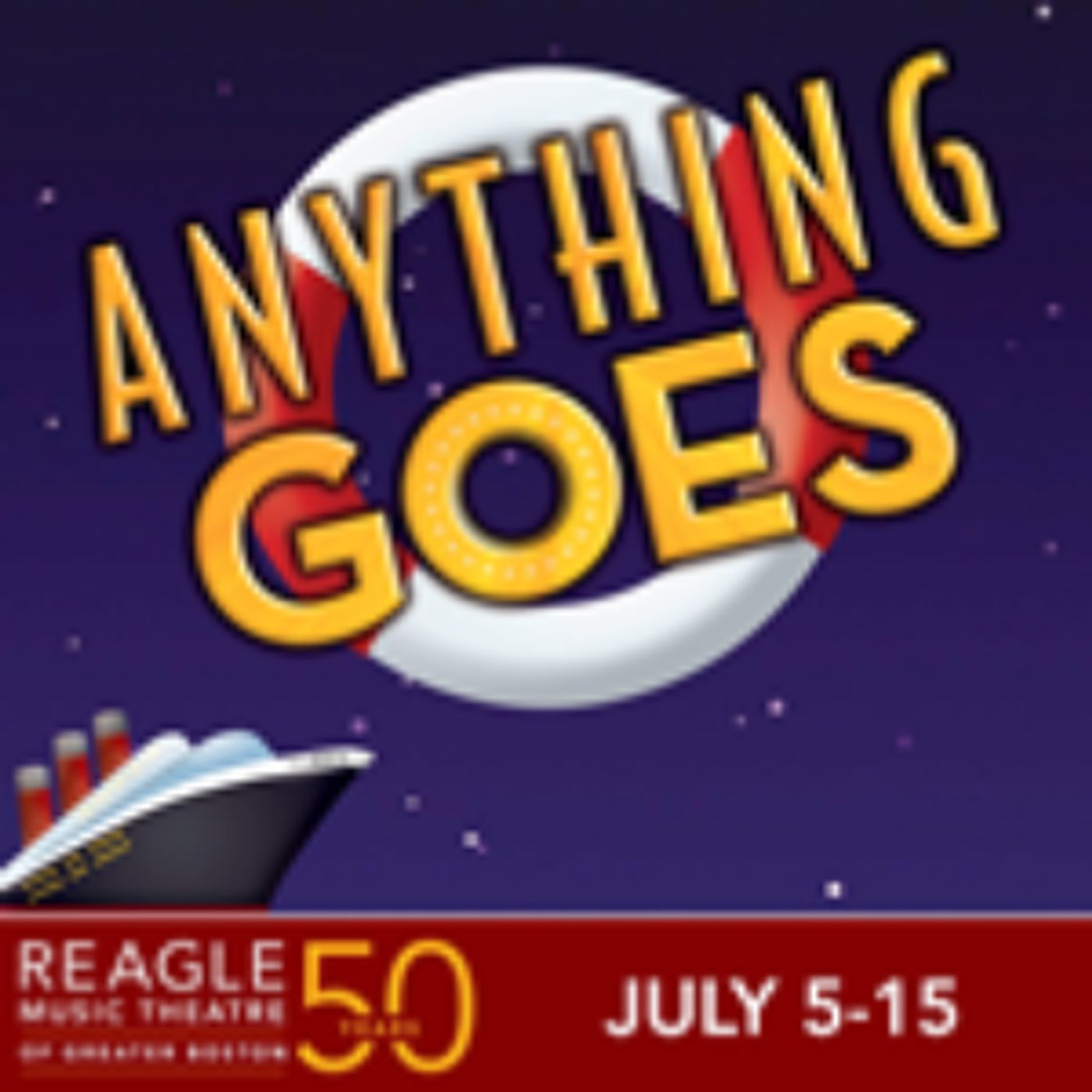 Reagle's 50th Summer Continues With ANYTHING GOES  Image