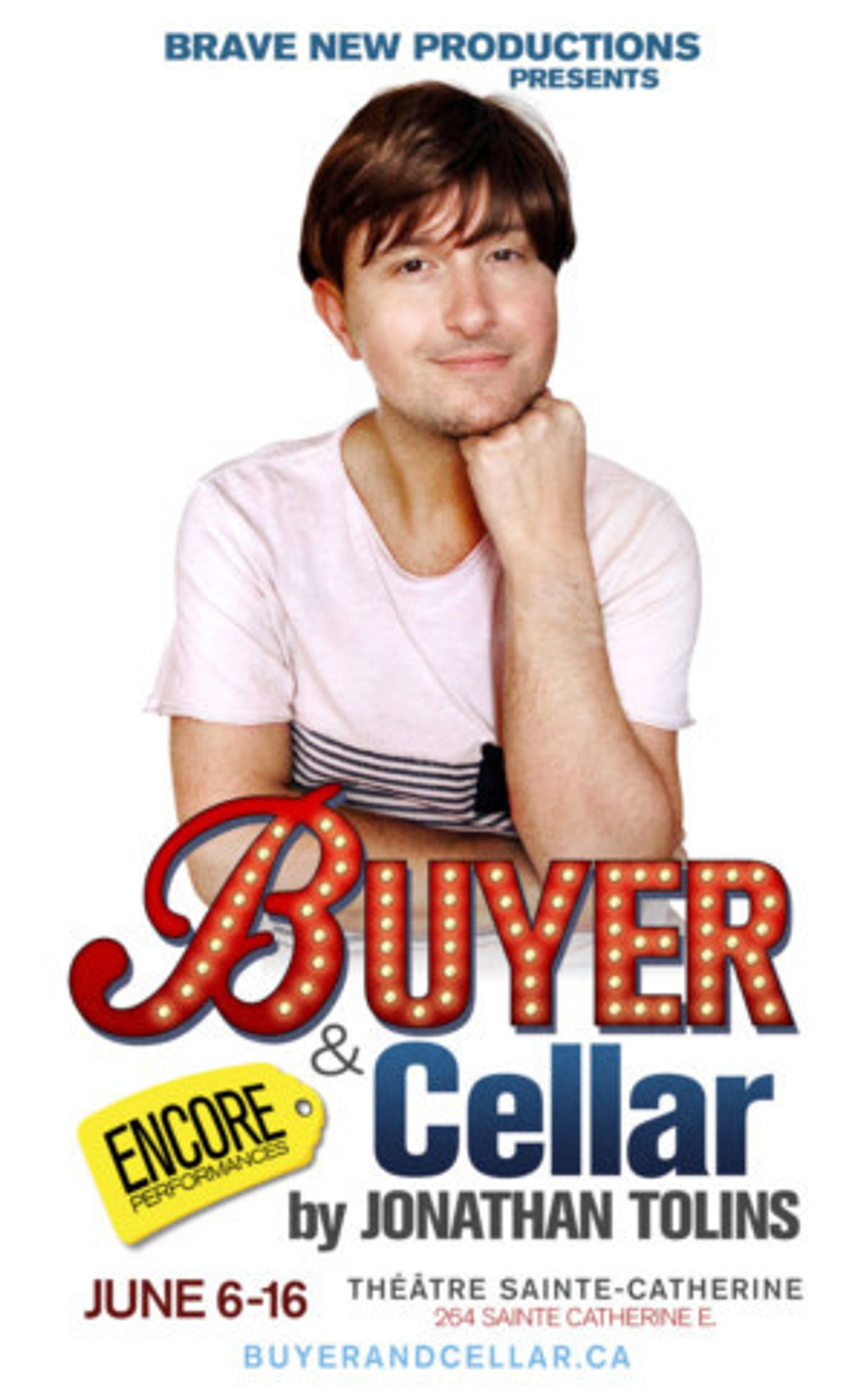 BUYER & CELLAR Comes to Theatre Sainte Catherine, 6/6  Image