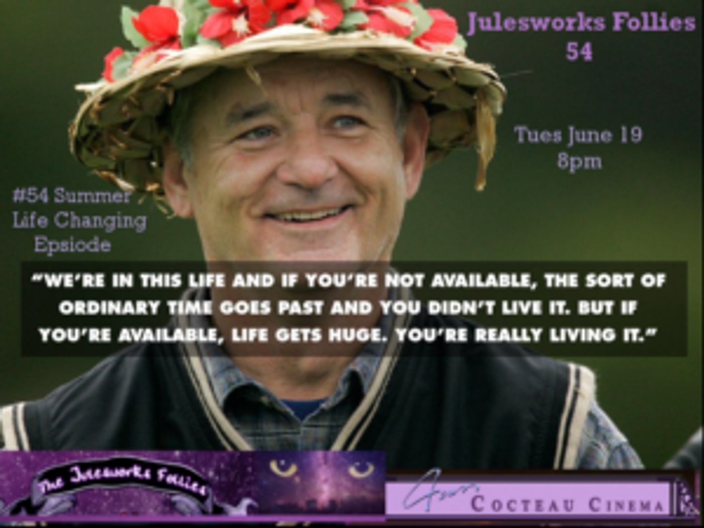 Julesworks Follies 54 Announced for Tuesday June 19th At Jean Cocteau  Image