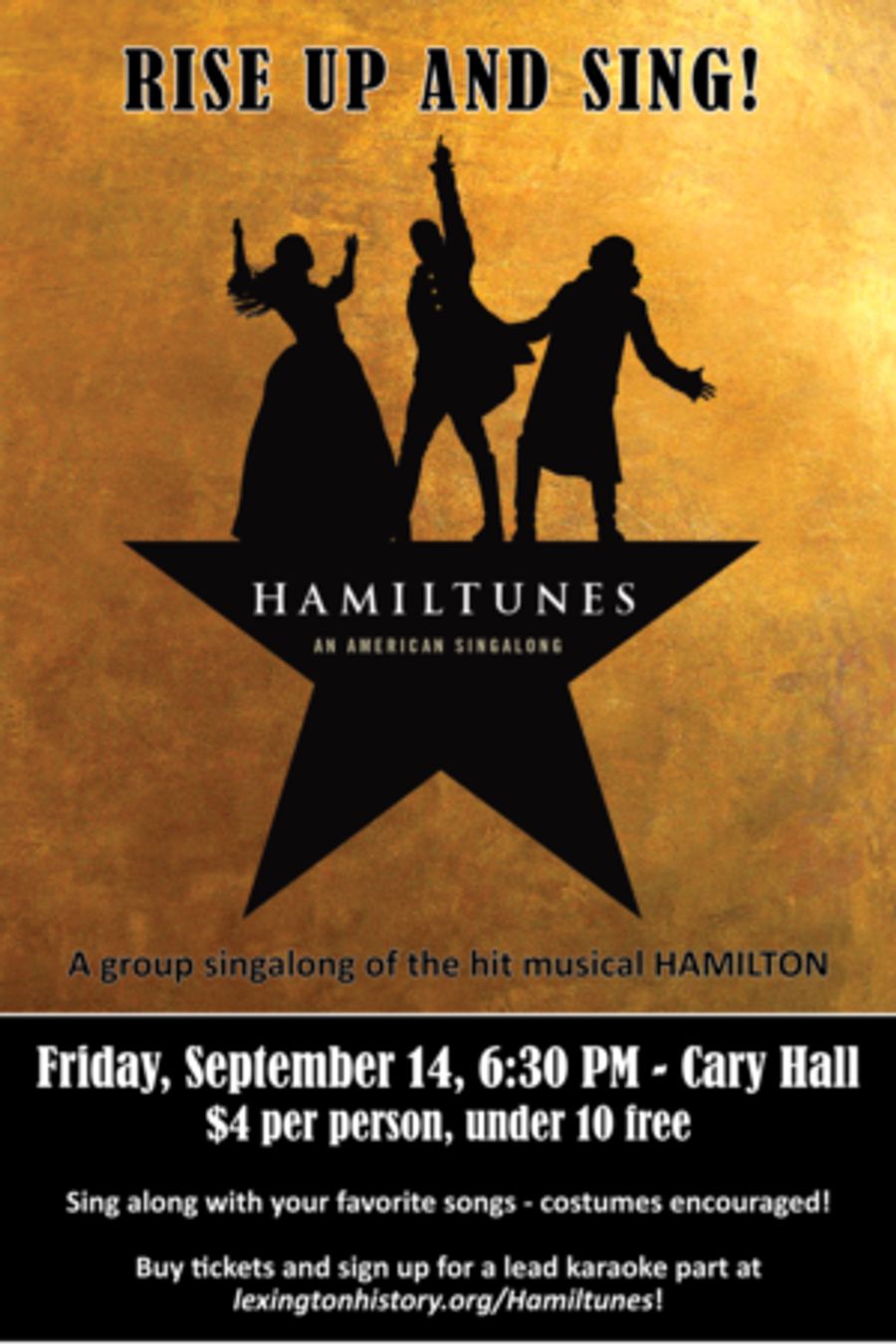 Lexington Historical Society To Host HAMILTUNES Image
