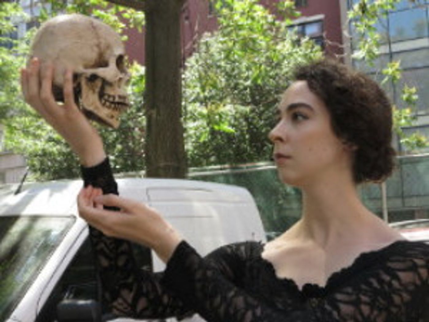 HAMLET Is A Young Woman In Shakespeare In The Parking Lot  Image