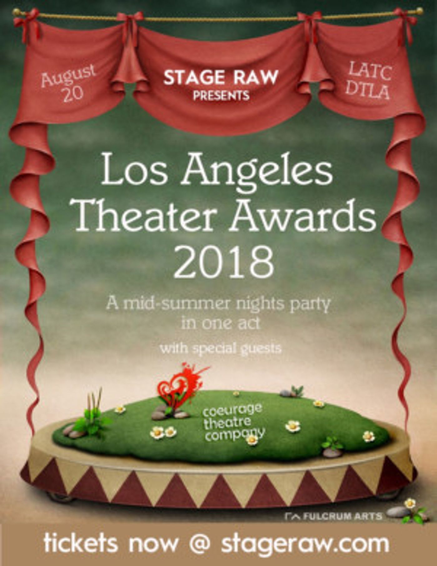 Stage Raw Announces Dates For 2018 Stage Raw Awards And Nominees' Reception  Image