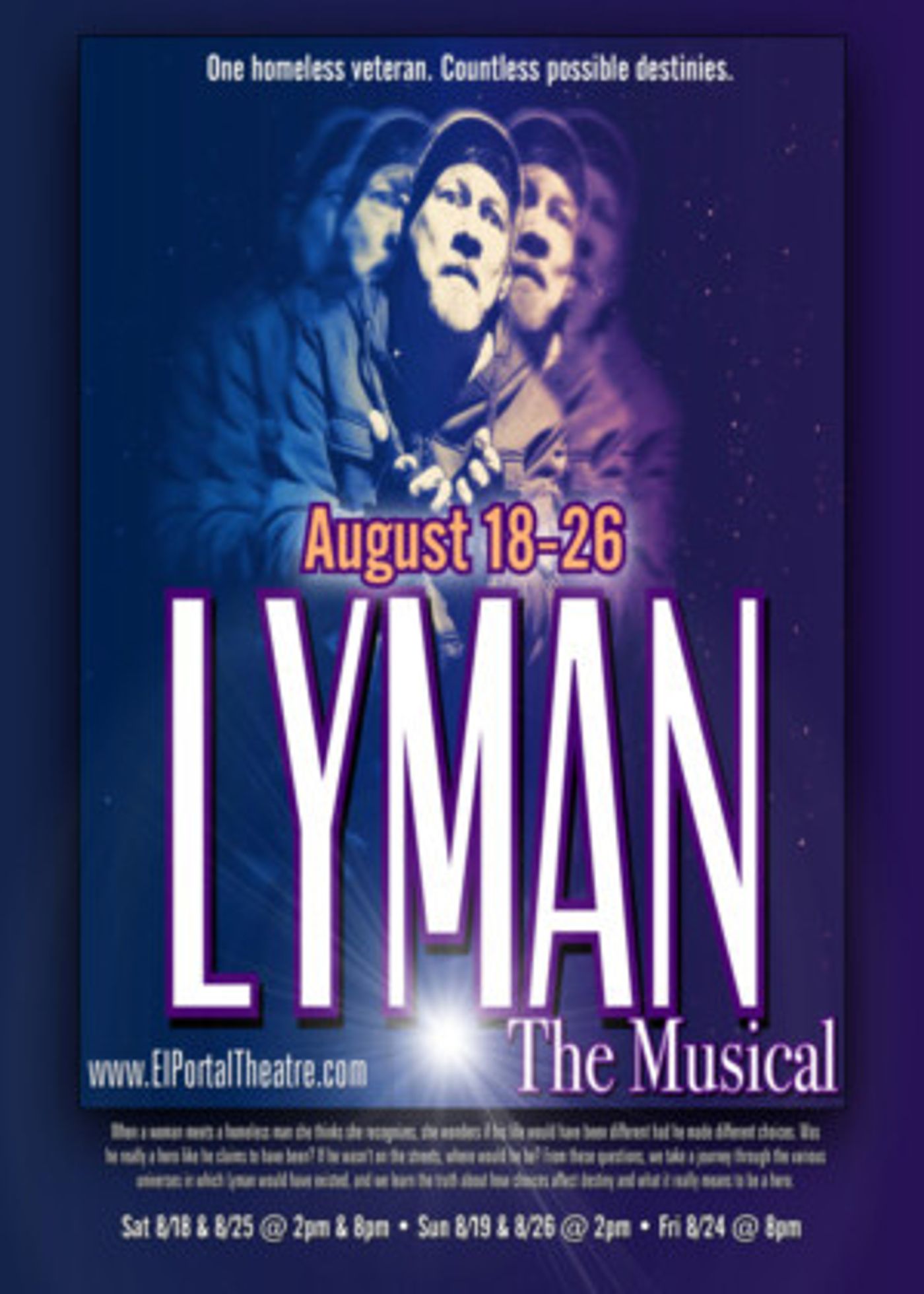LYMAN The Musical Comes to The El Portal Theatre  Image