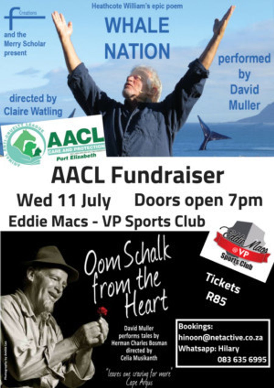 Whale Nation and Oom Schalk Participate in Upcoming Fundraiser For AACL Image