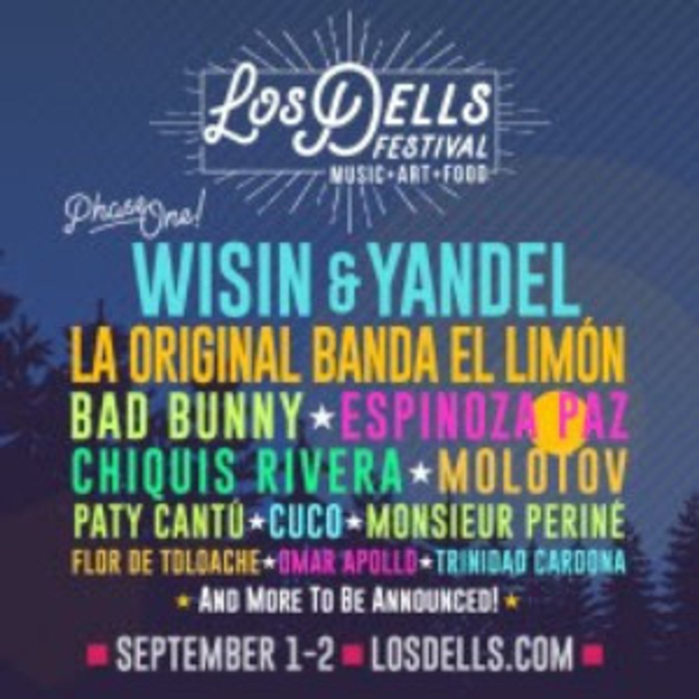 Los Dells Festival Announces The First Wave Of Artists For 2018  Image