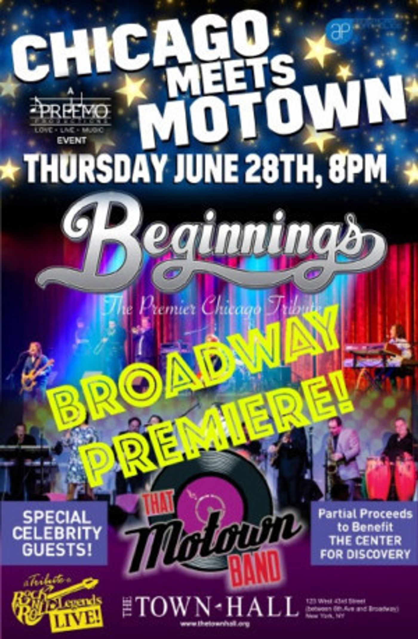 Chicago Meets Motown at NYC Town Hall  Image