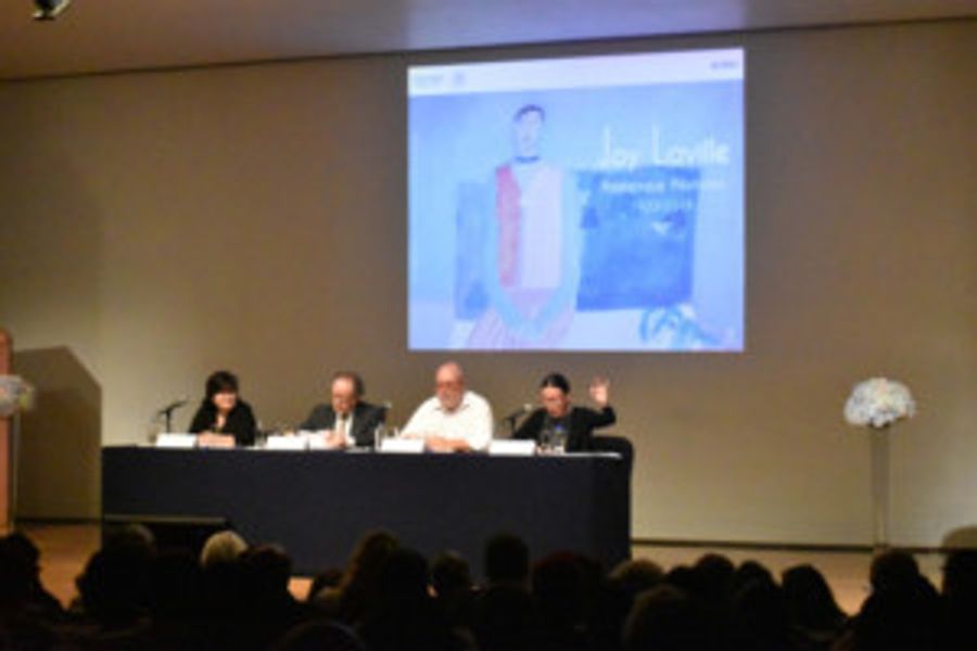 Se Recordó A Joy Laville, Pintora Que En Su Obra Abrió Las Puertas De Su Vida Y Las Ventanas De Su Imaginación Image