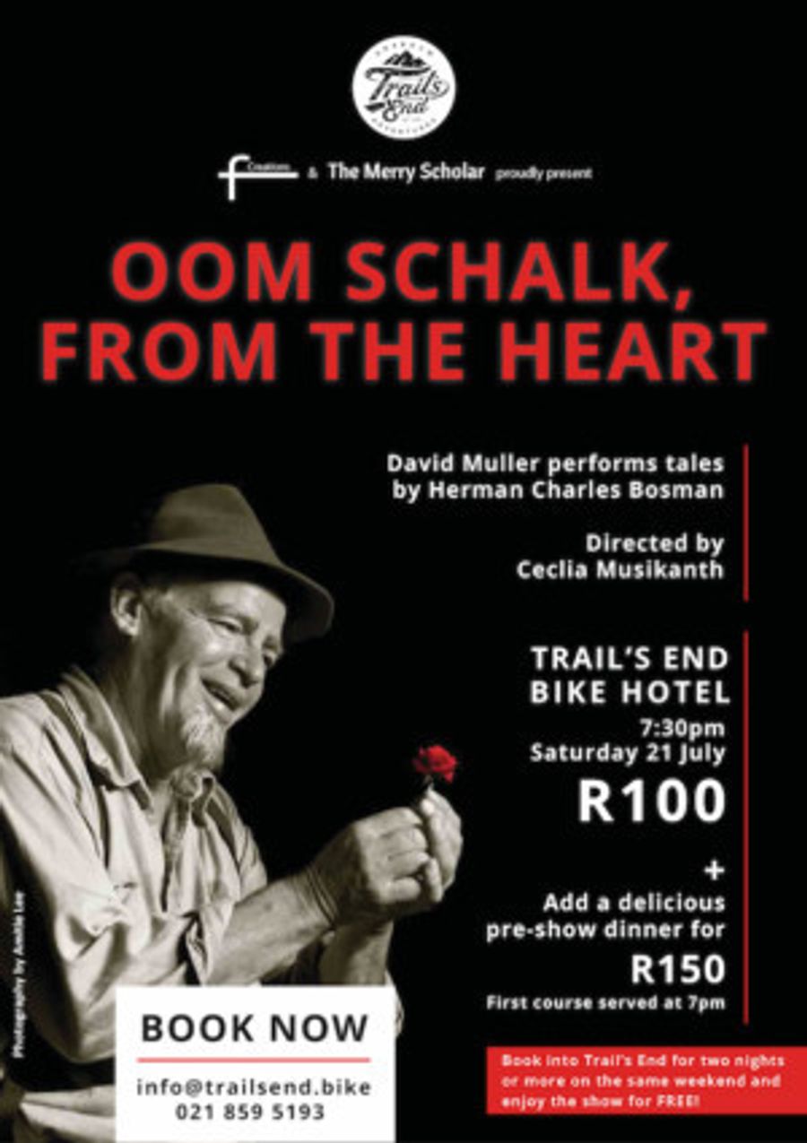 Oom Schalk Rides Into Trail's End, Elgin Image