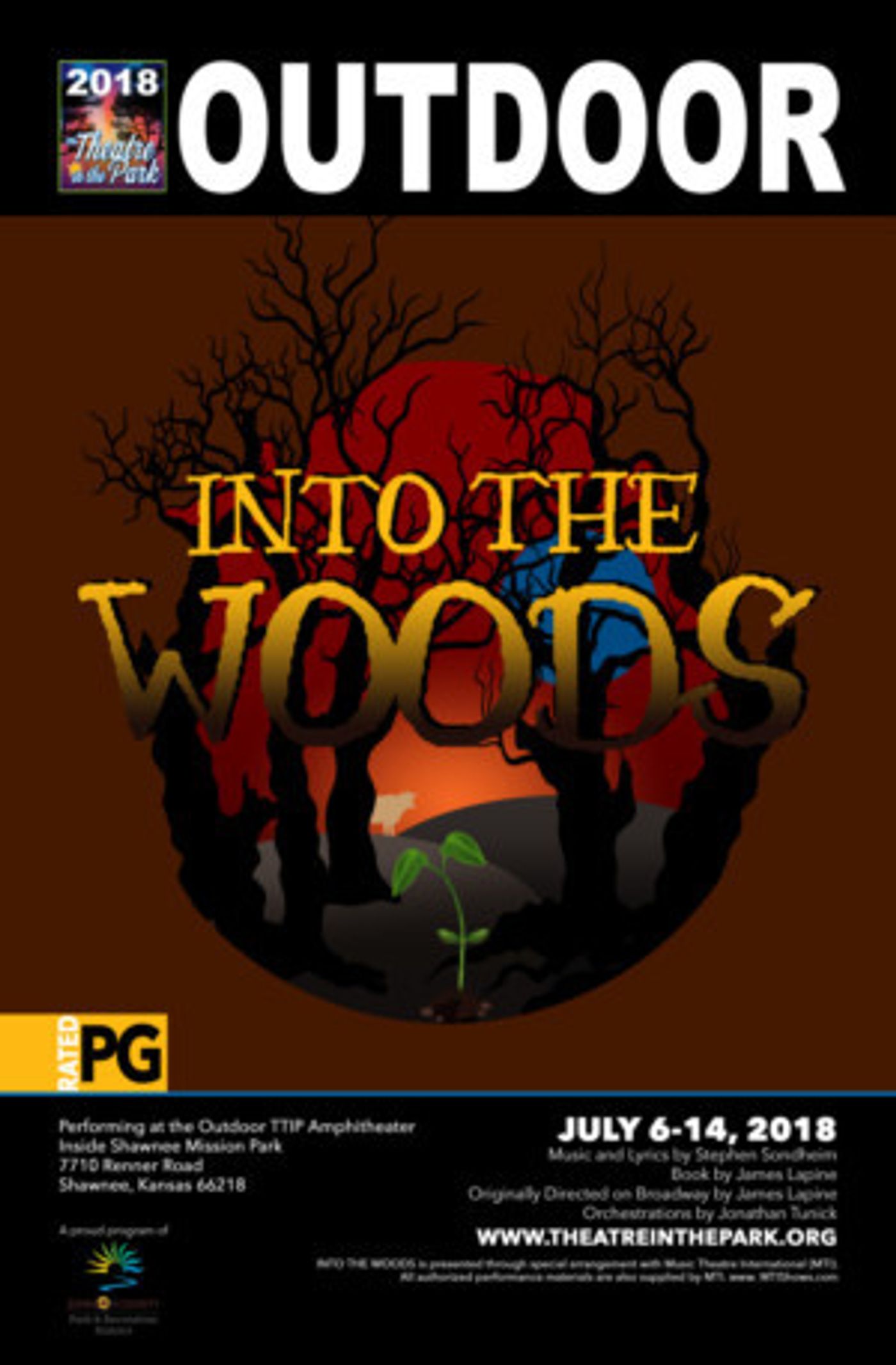 Go INTO THE WOODS With Theatre In The Park Starting July 6  Image