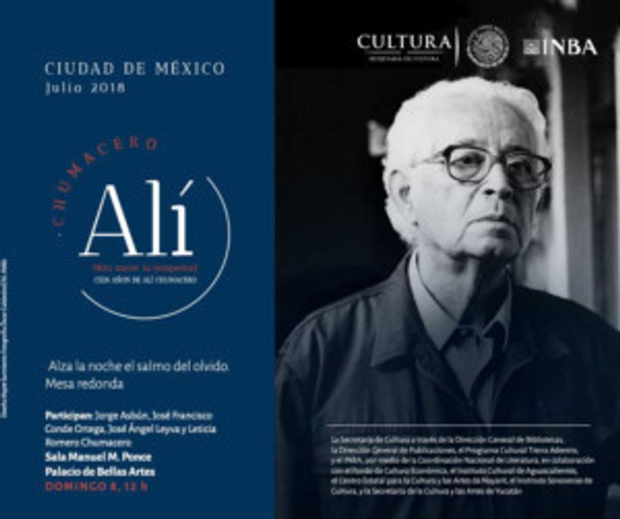 Recordarán En Bellas Artes La Obra Literaria Y Las Distintas Facetas De Alí Chumacero Image