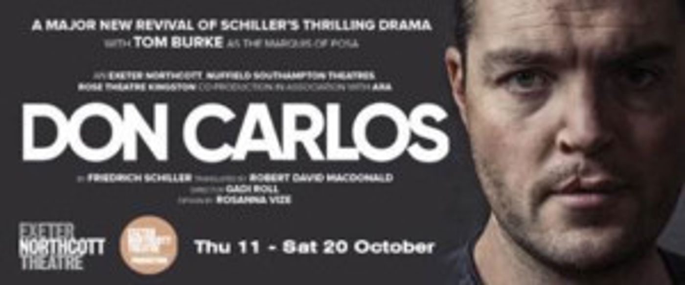 Exeter Northcott Theatre to Live Stream Chat With Tom Burke and More  Image
