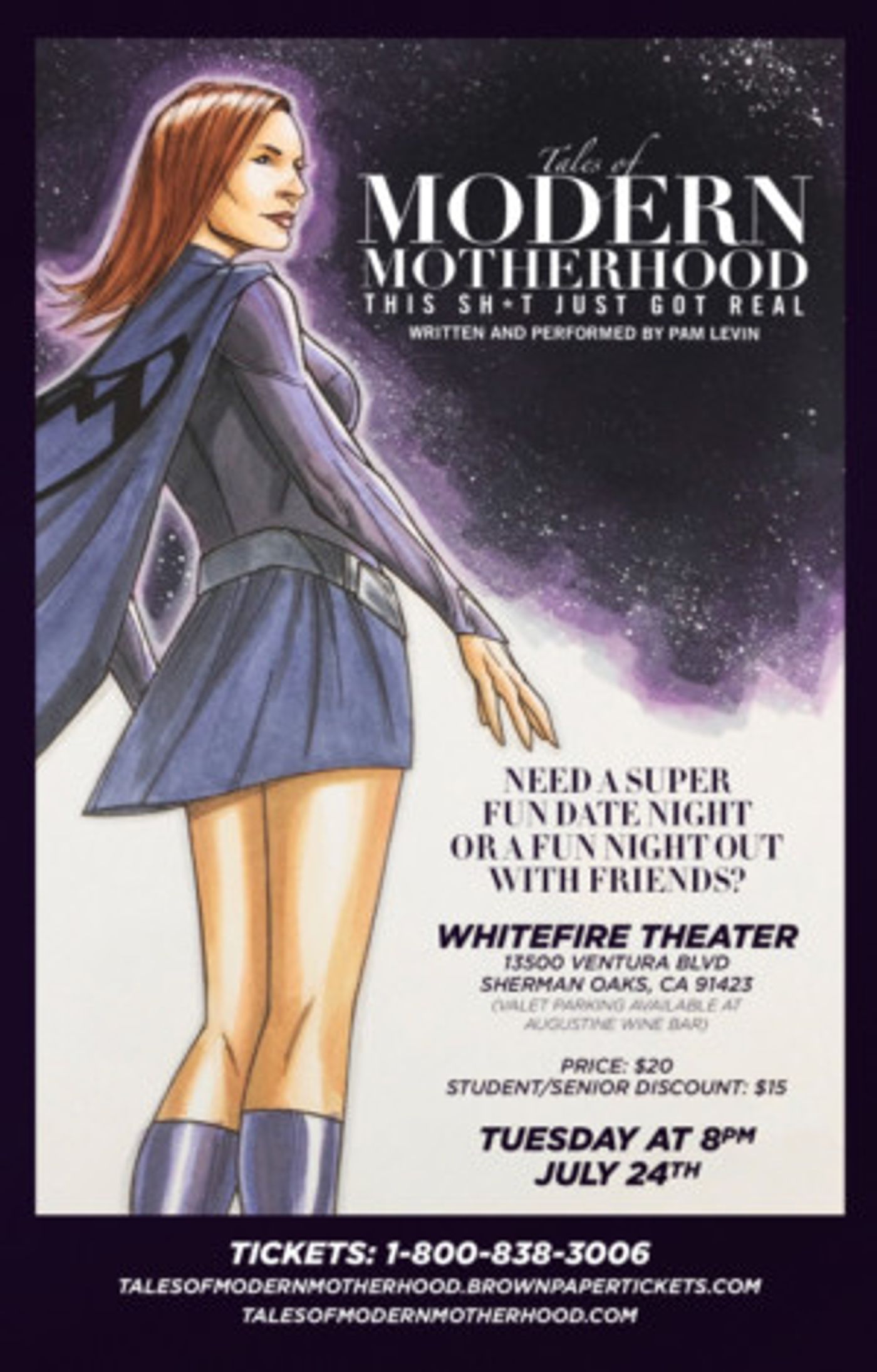 The White Fire Theatre Presents TALES OF MODERN MOTHERHOOD  Image