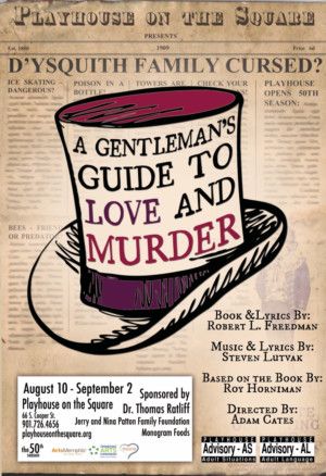 Playhouse On The Square Opens 50th Season With Regional Premiere of A GENTLEMAN'S GUIDE TO LOVE AND MURDER  Image