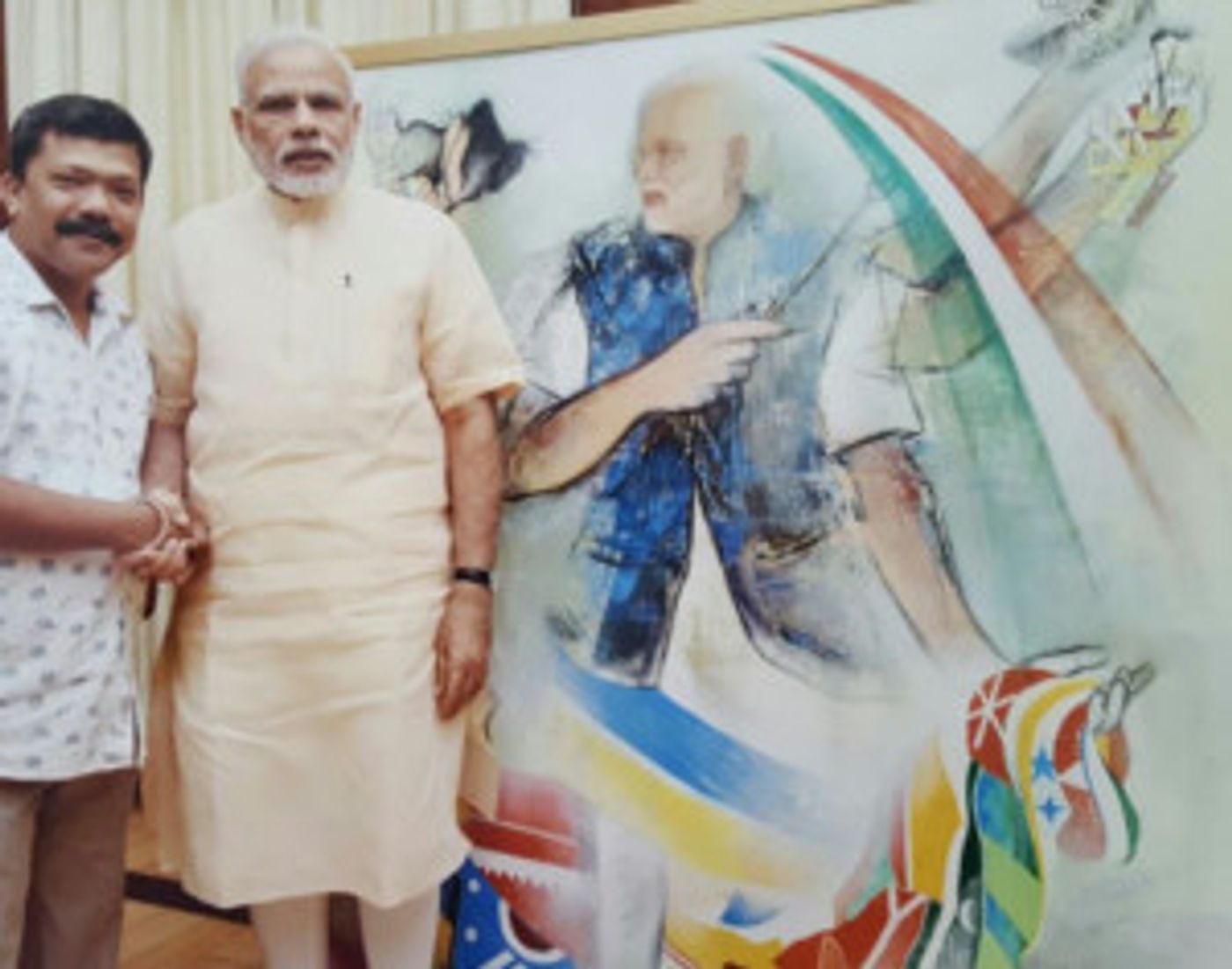 The Vivacious - Exhibition Of Paintings By Mrinmoy Barua Comes To New Delhi  Image