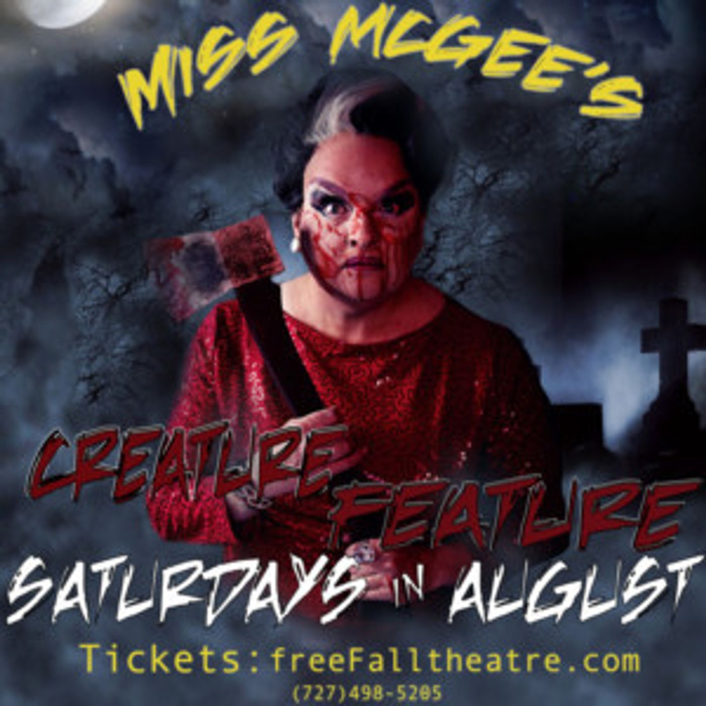 Join FreeFall This August For MISS MCGEE'S CREATURE FEATURE  Image