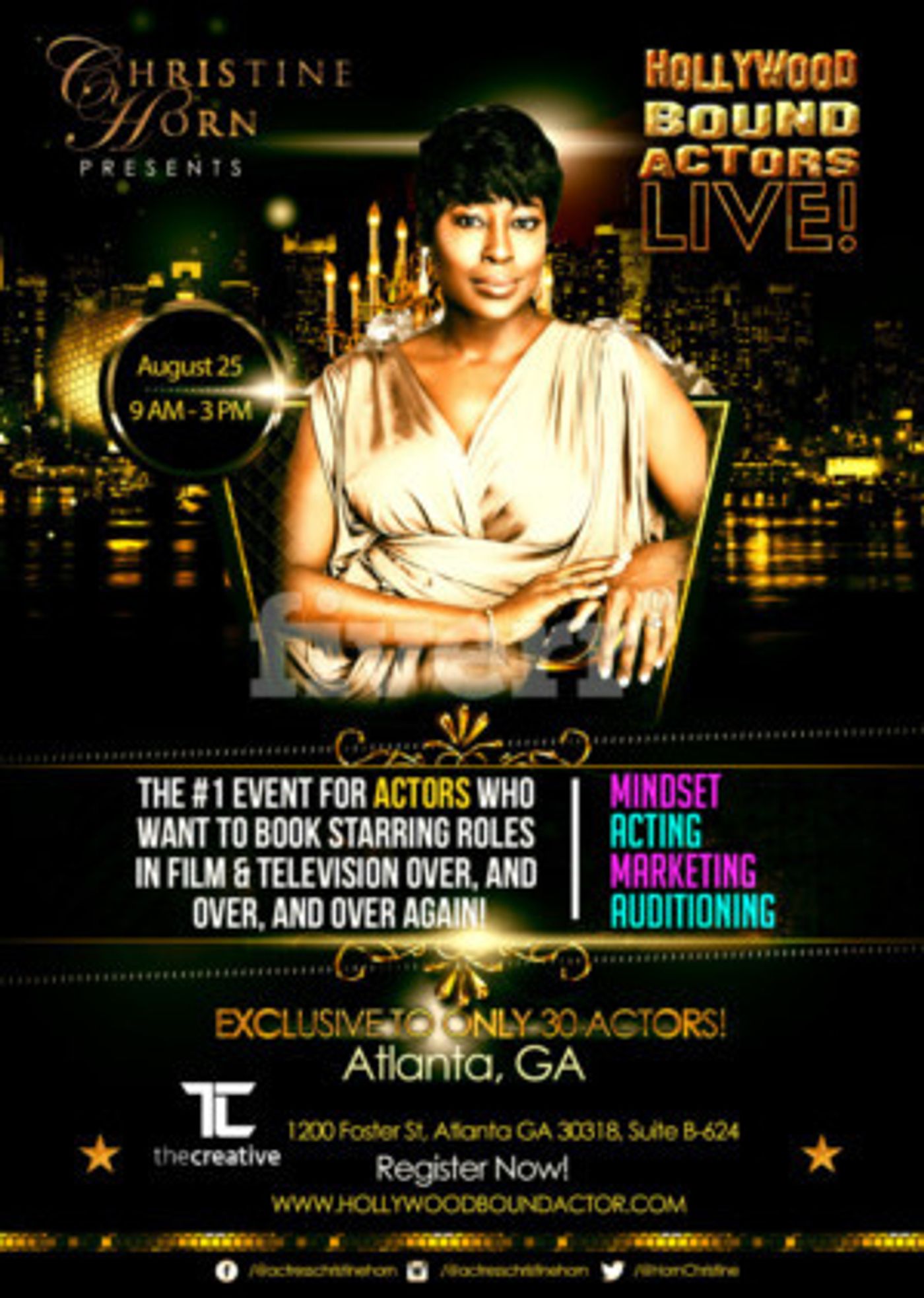 HOLLYWOOD BOUND ACTORS LIVE! Debuts in Atlanta  Image