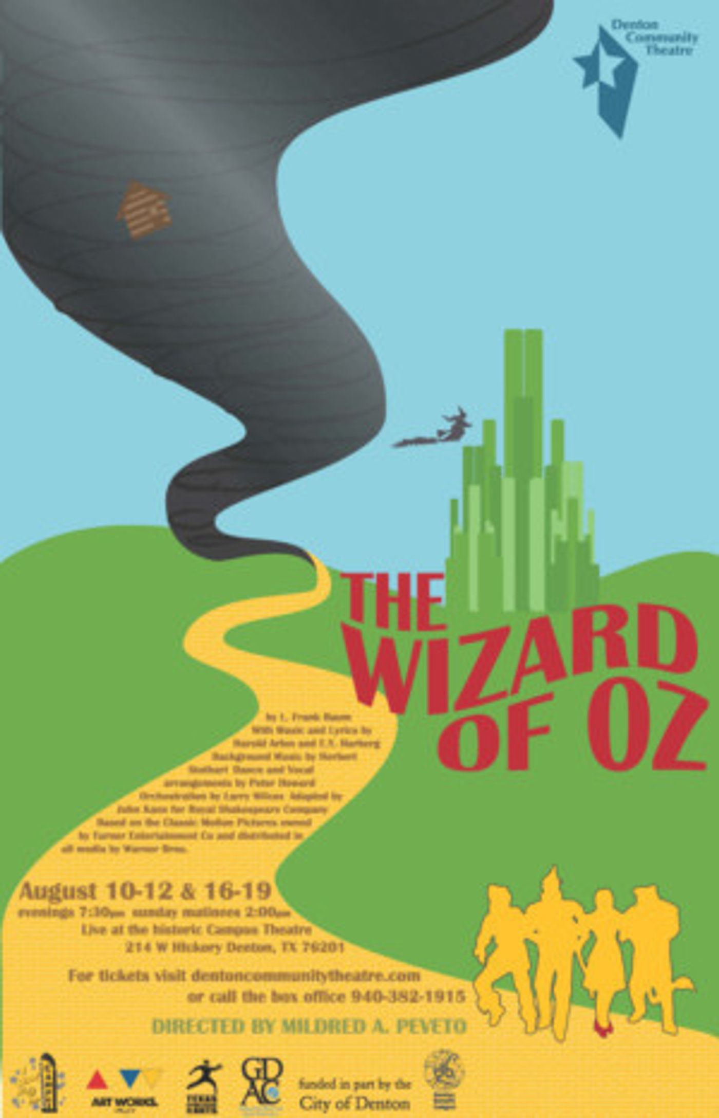 THE WIZARD OF OZ Whirls Into The Campus Theatre  Image