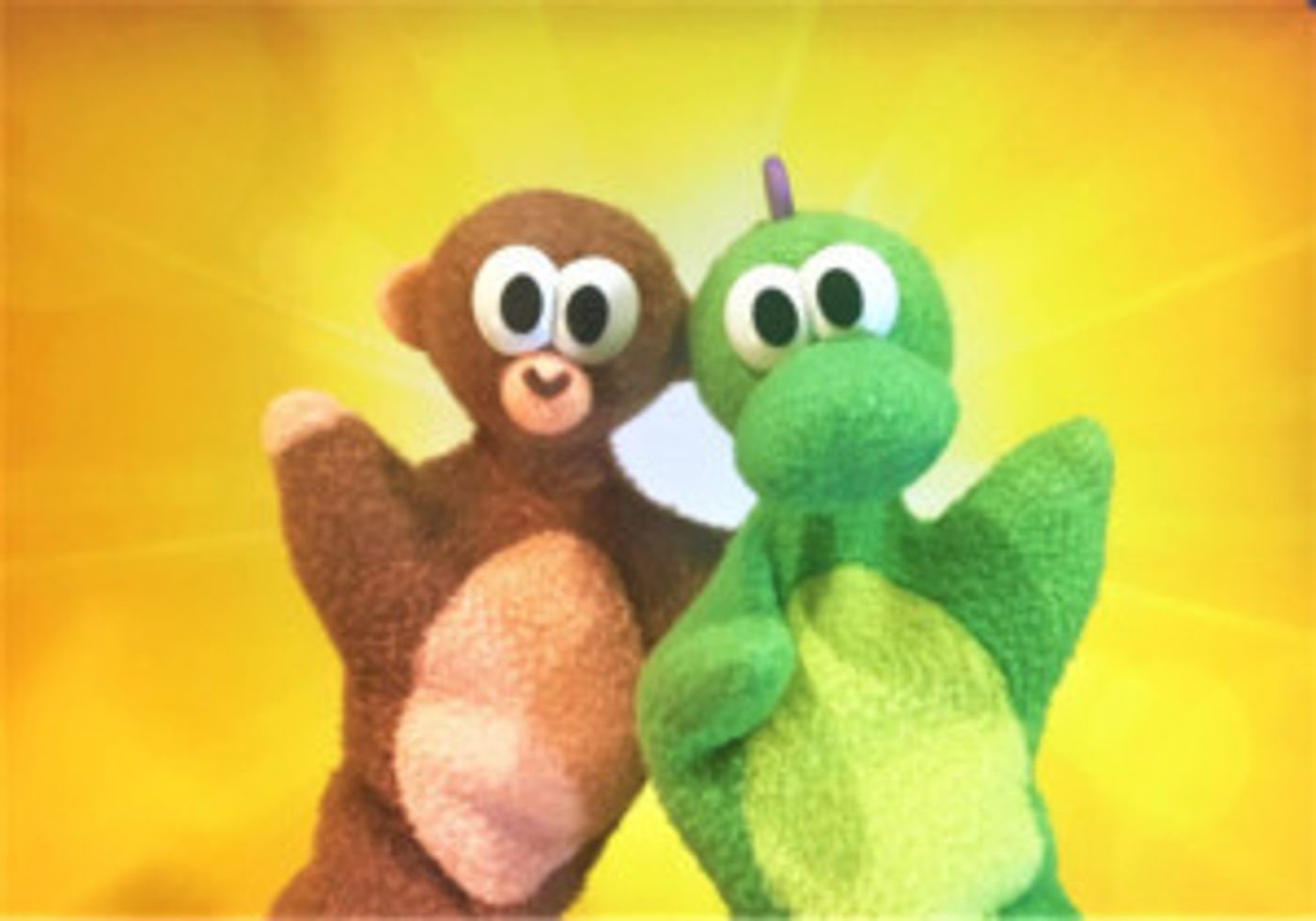 The Ballard Institute Presents MONKEY AND DINO'S FUNKY PUPPET SHOW By John Cody  Image