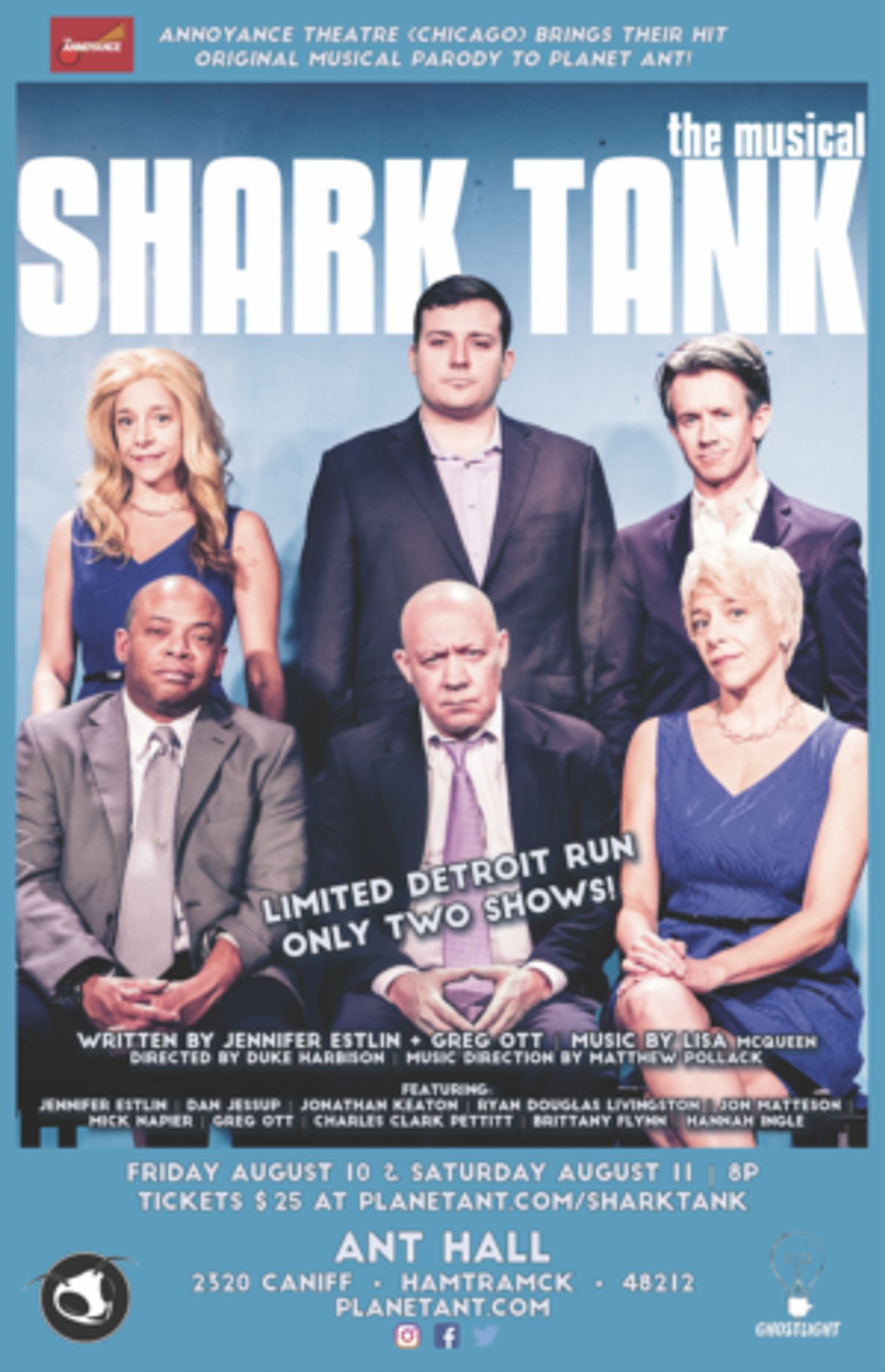 SHARK TANK: The Musical Comes to Ant Hall This August  Image