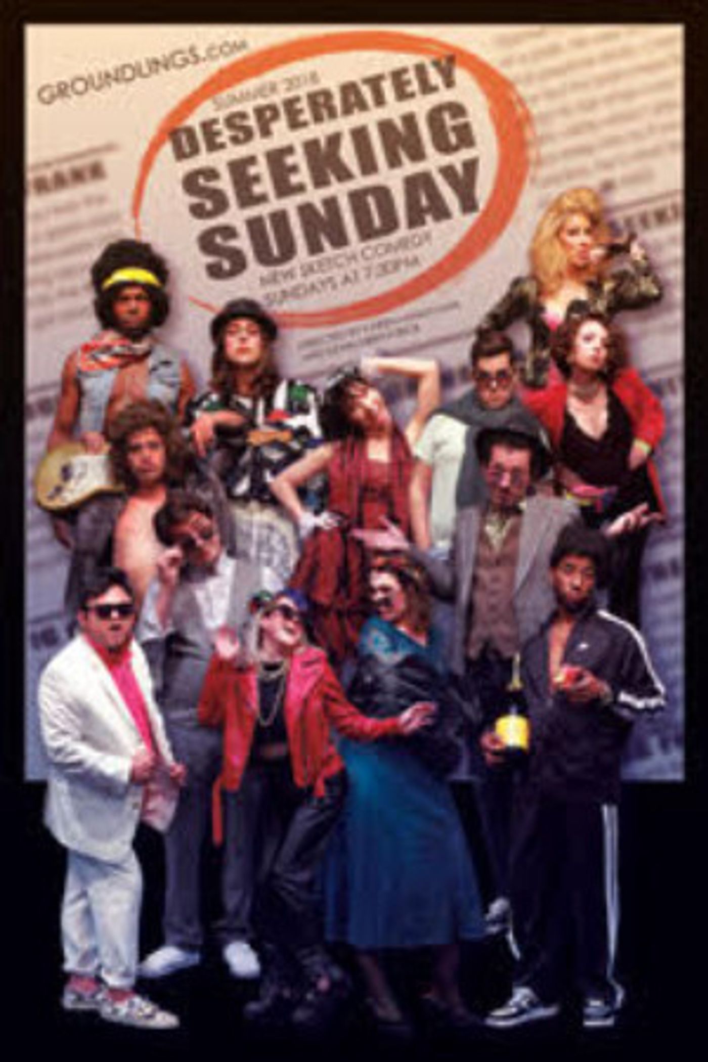 The Groundlings Present New Show DESPERATELY SEEKING SUNDAY  Image